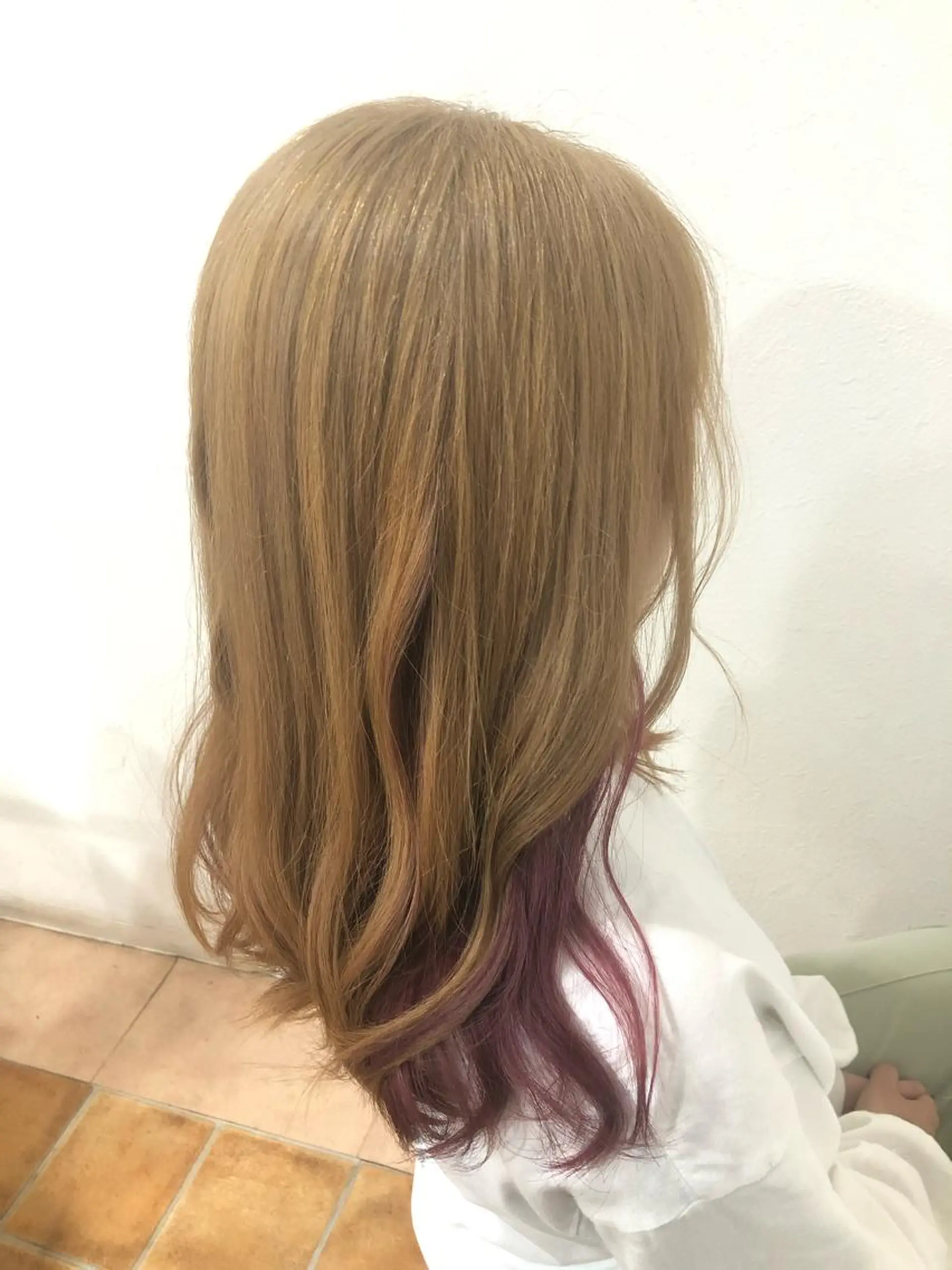 ロング カラー ヘアカラー 福岡 舞のヘアスタイル