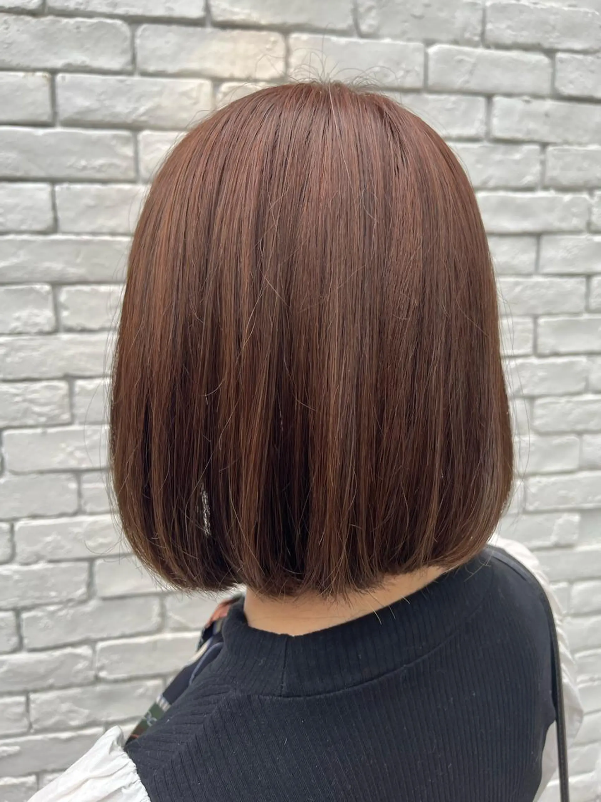 ミディアム カラー グレージュ ピンクカラー 🌈透明感カラー🌈 🌟吉田祐介🌟のヘアスタイル