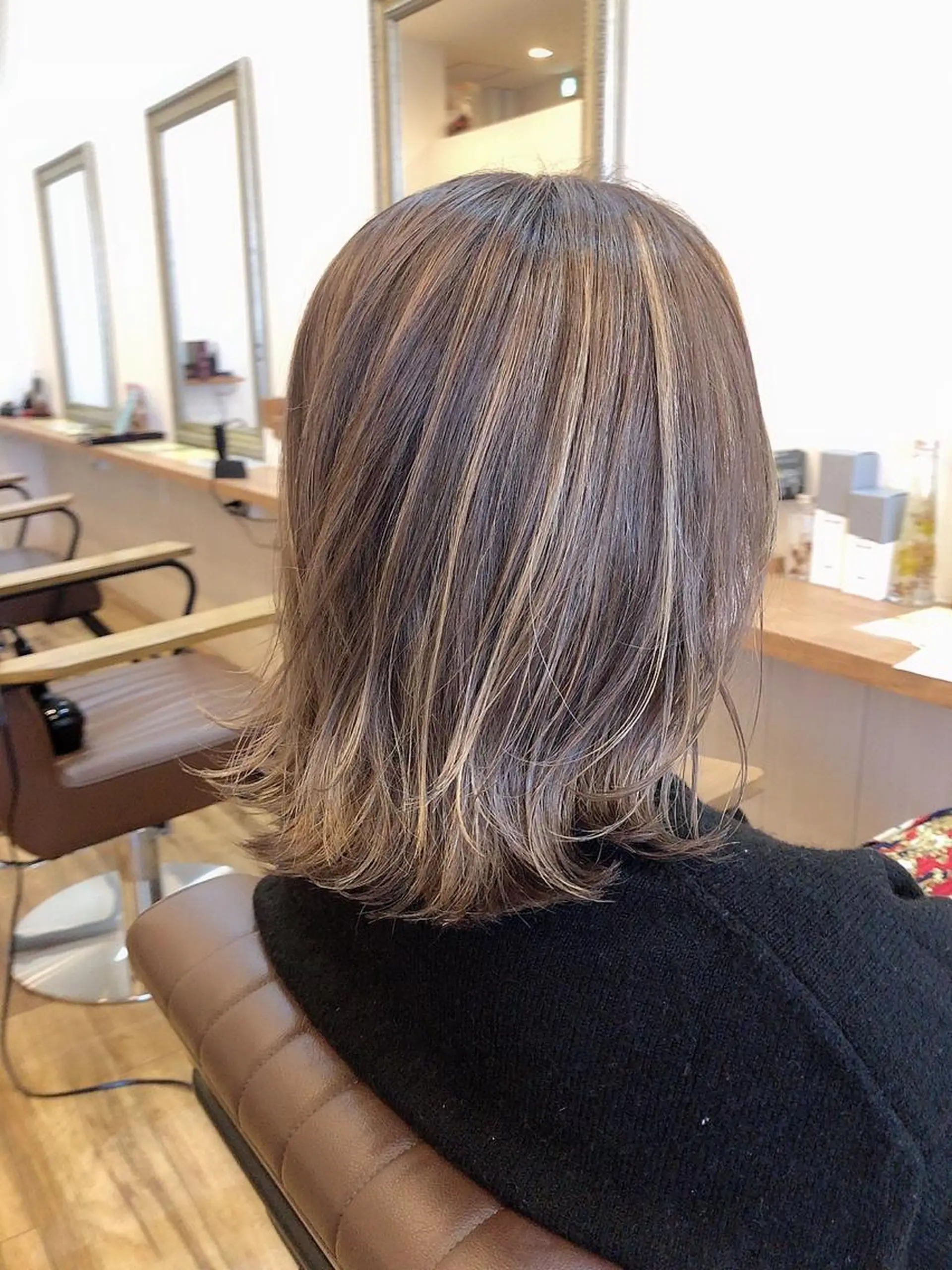 ミディアム 美容室CLASS 細谷智のヘアスタイル