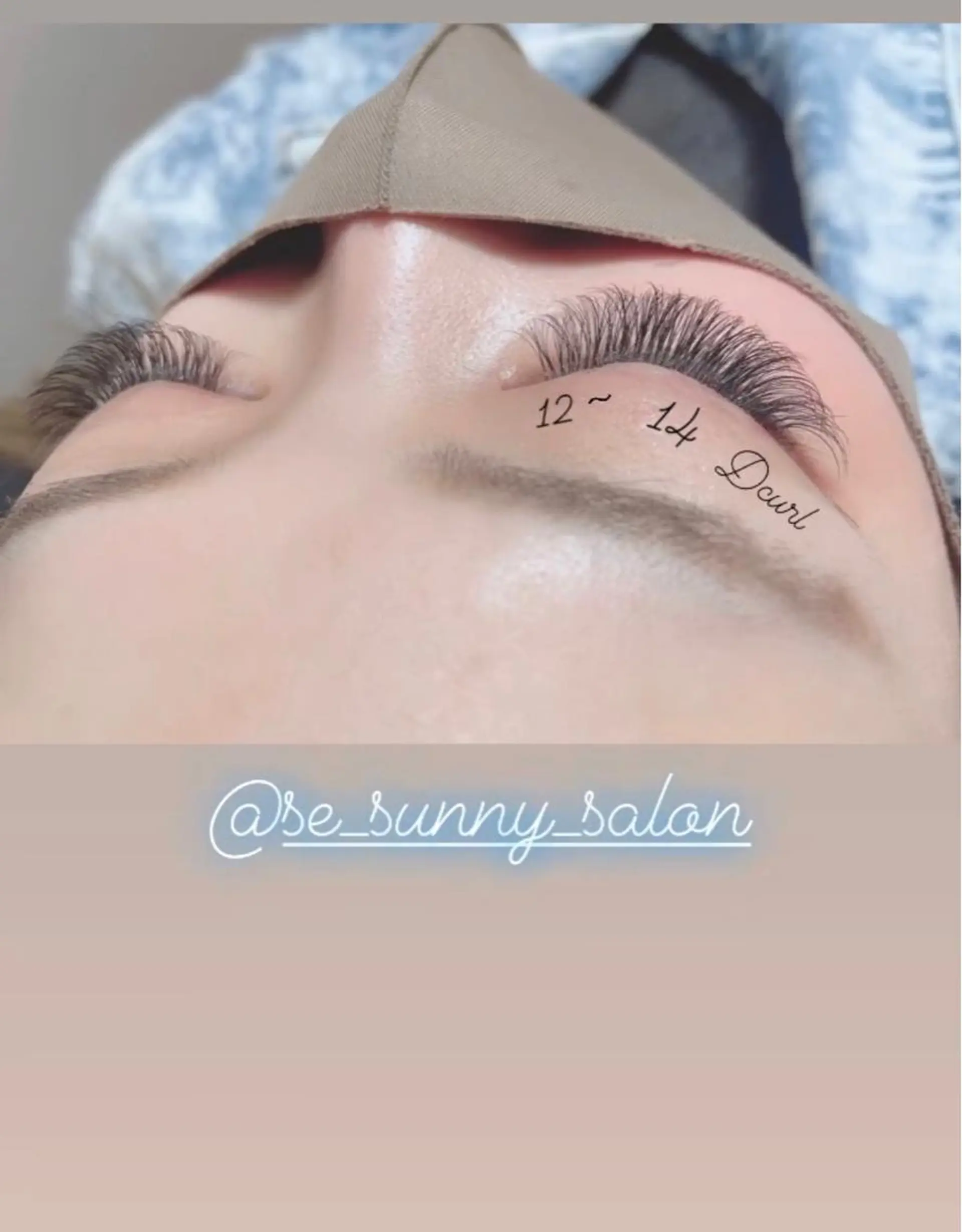 マツエク・マツパ マツエク SESUNNY セサ二ー　SAYAのマツエク・マツパデザイン