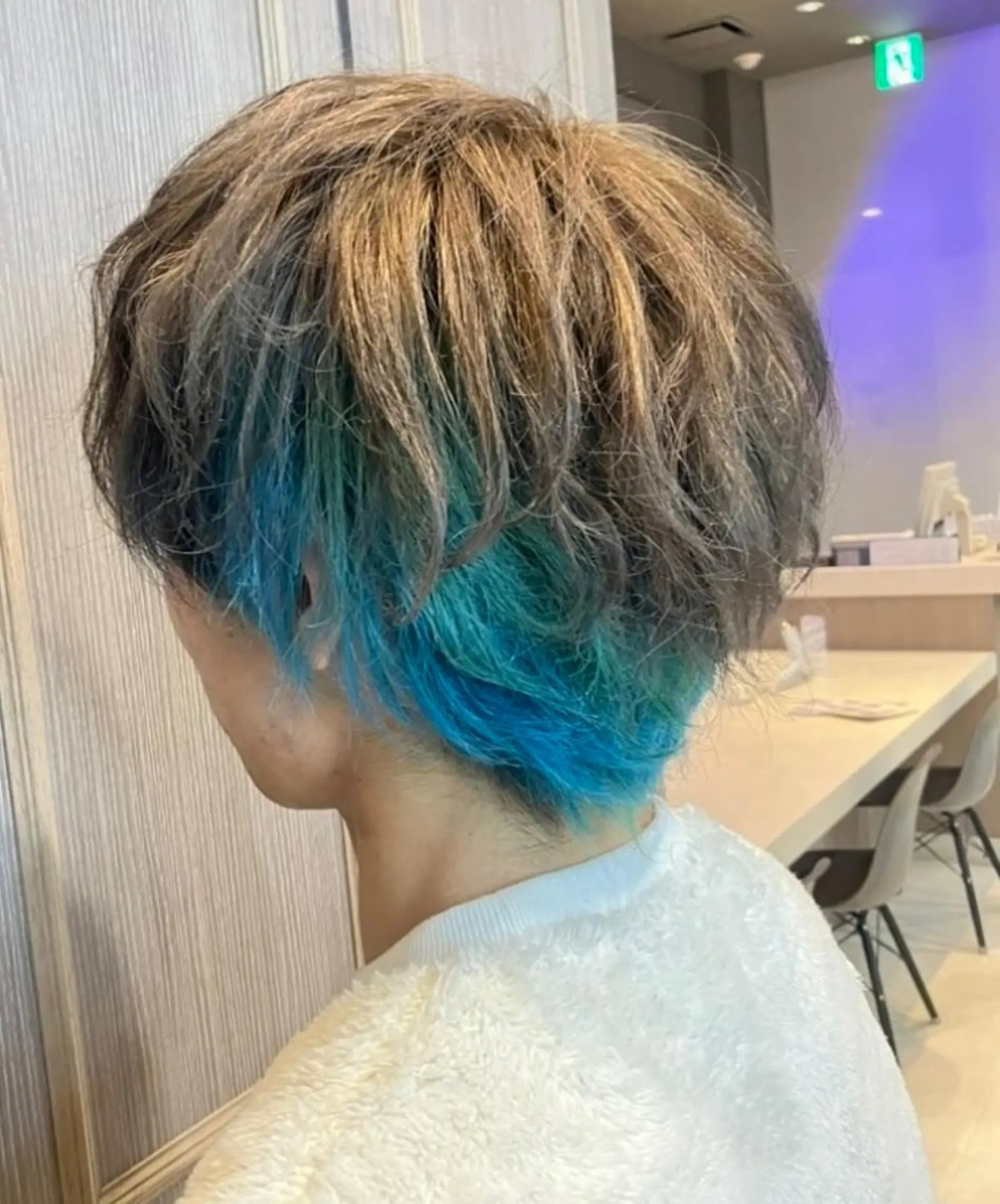 ショート メンズ ウルフ・ハイレイヤー 🌟ナカノ・ユウヤのヘアスタイル