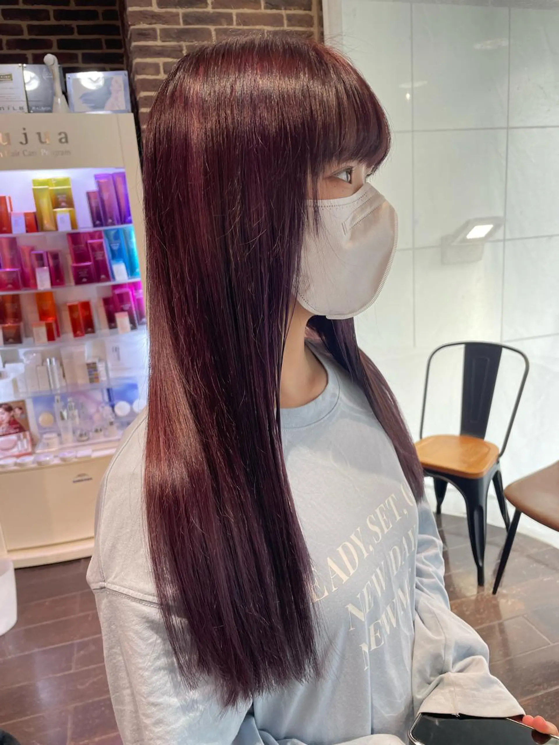 ロング カラー ハイトーンカラー 学生 カット ヘアカラー メンズ/艶髪/カラー サクラ🌸のヘアスタイル