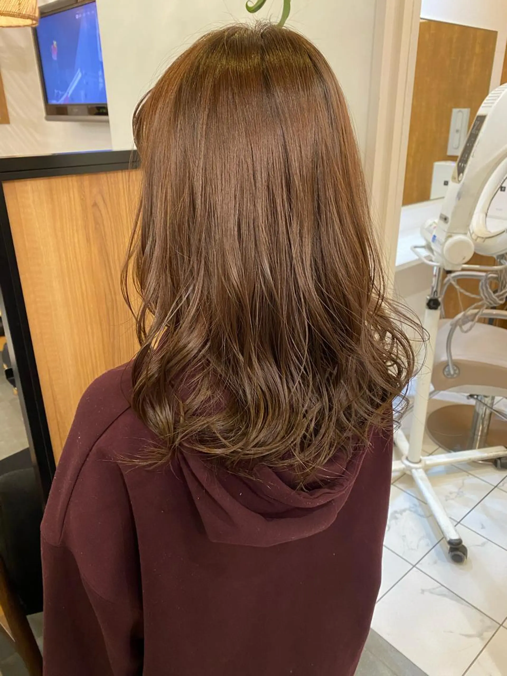 ロング カラー ヘアカラー 門崎未依/レイヤー/ メンズカット🪿のヘアスタイル
