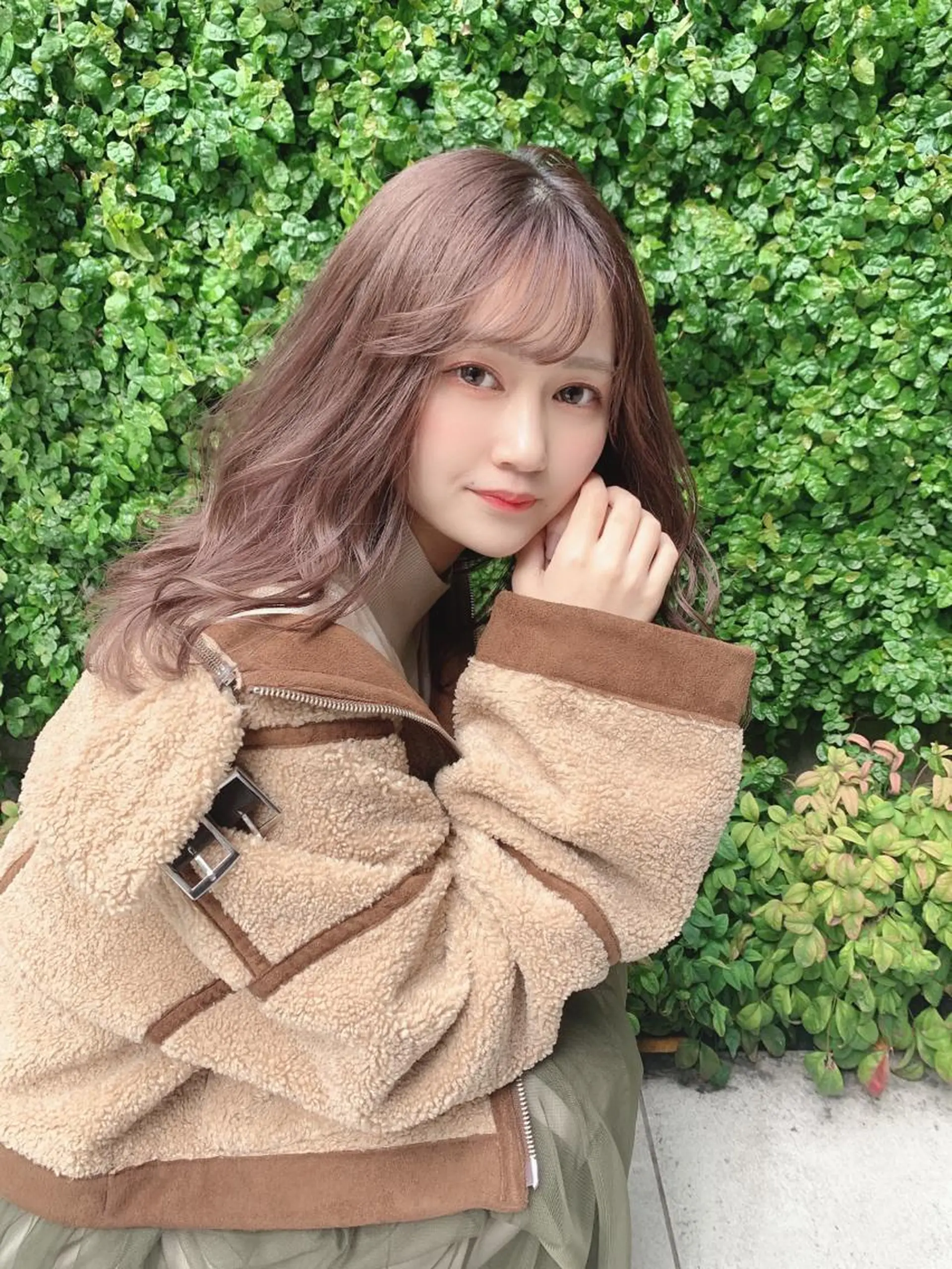 セミロング カラー Amelie所属・Amelie yunのヘアスタイル