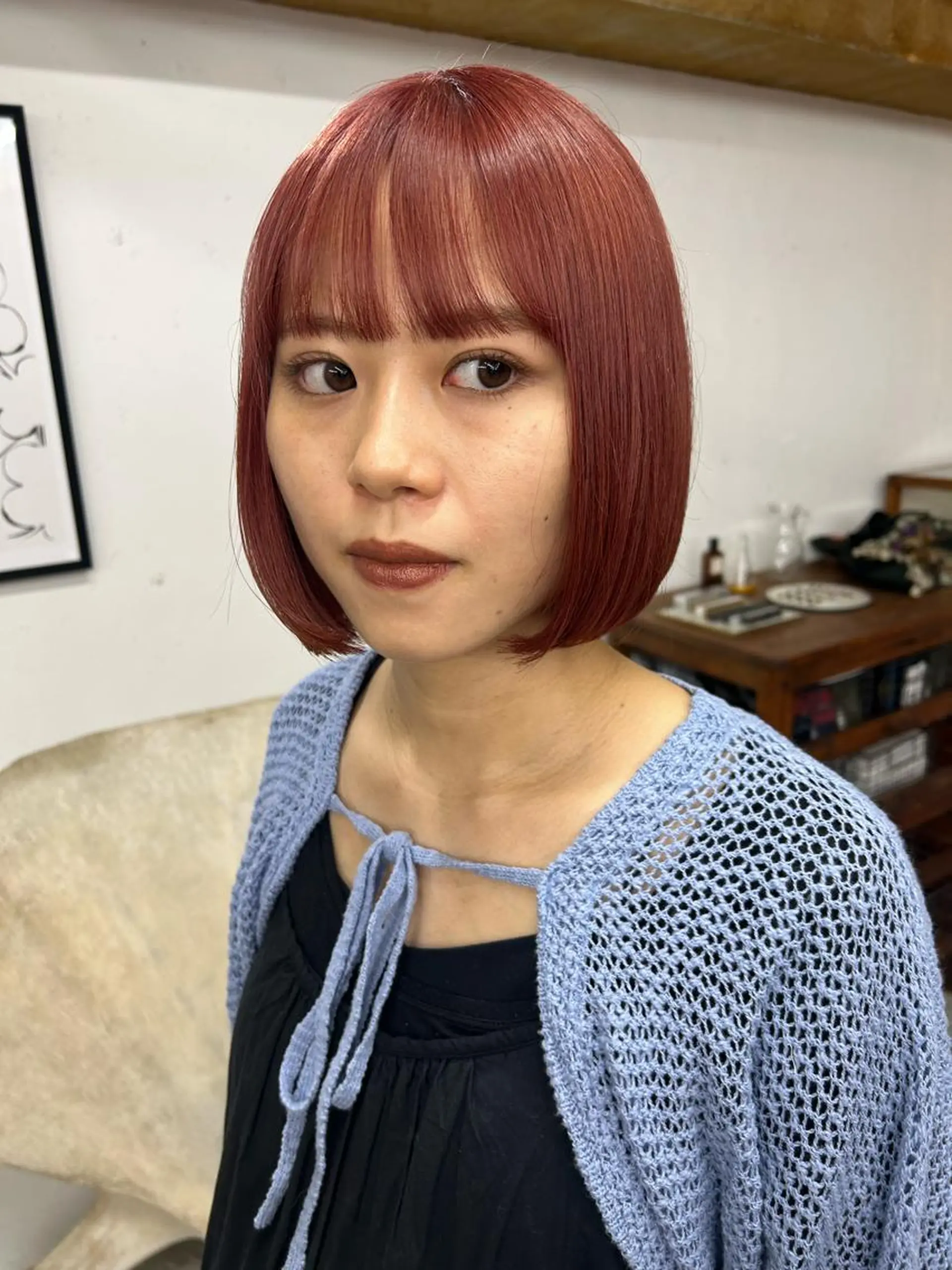 ショート Alter所属・layer/透明感 ハイトーン/kanaのヘアスタイル