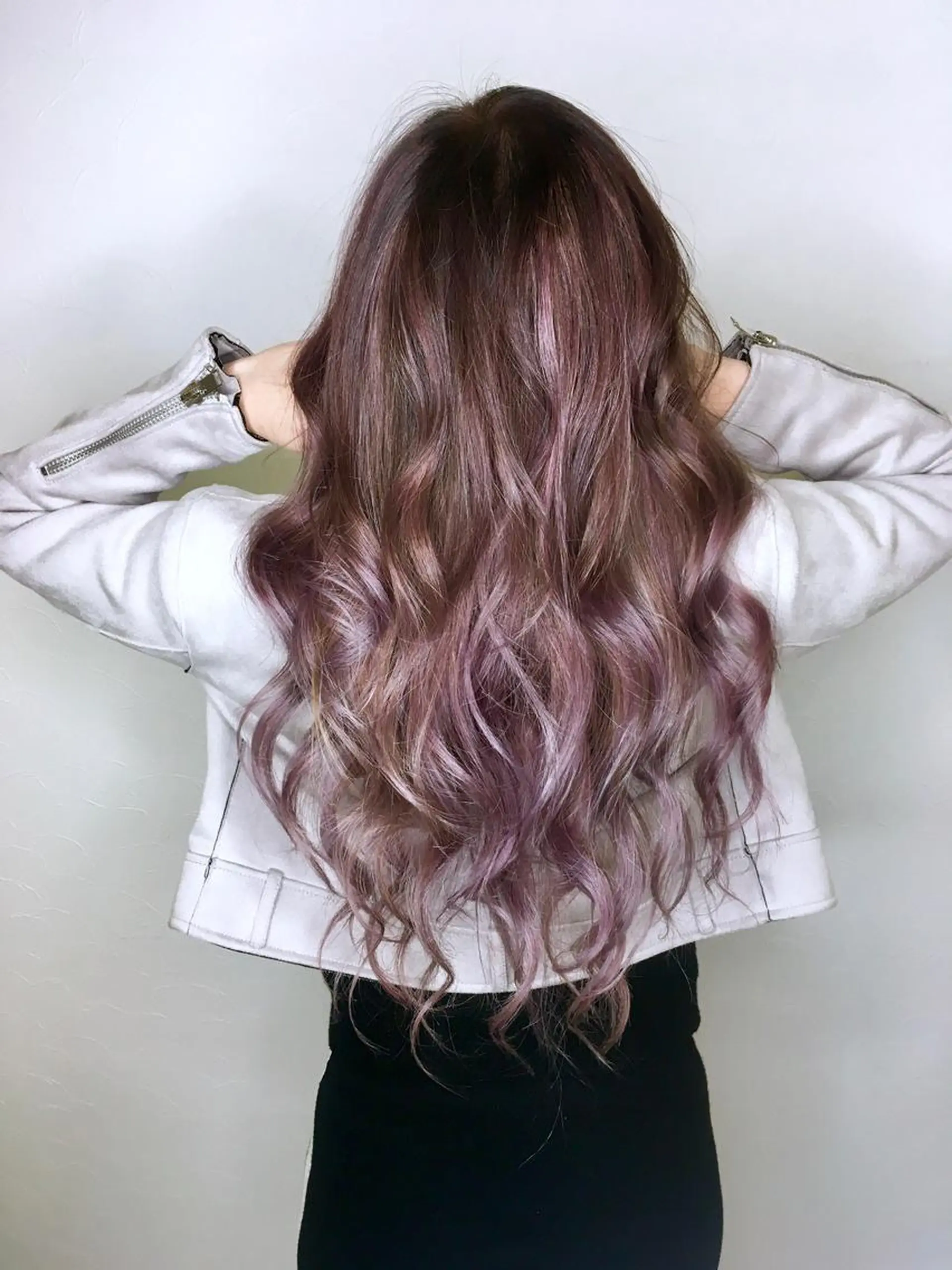ロング カラー カット ヘアカラー トリートメント MARDI GRAS 蘭丸のヘアスタイル