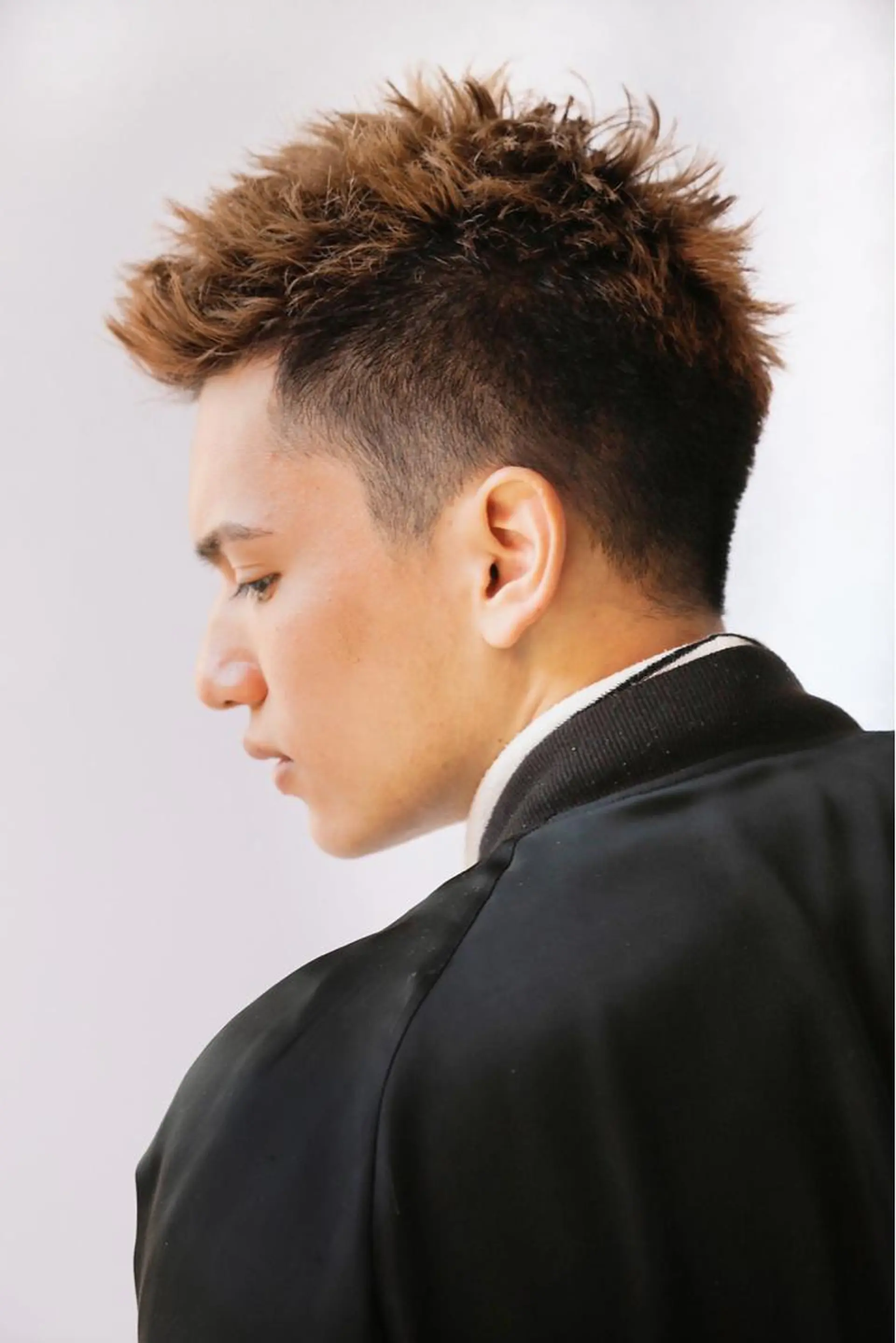 カラー メンズ メンズハイライト ハイライトカラー verda所属・✨ブリーチなし透明感 池袋 水野のヘアスタイル