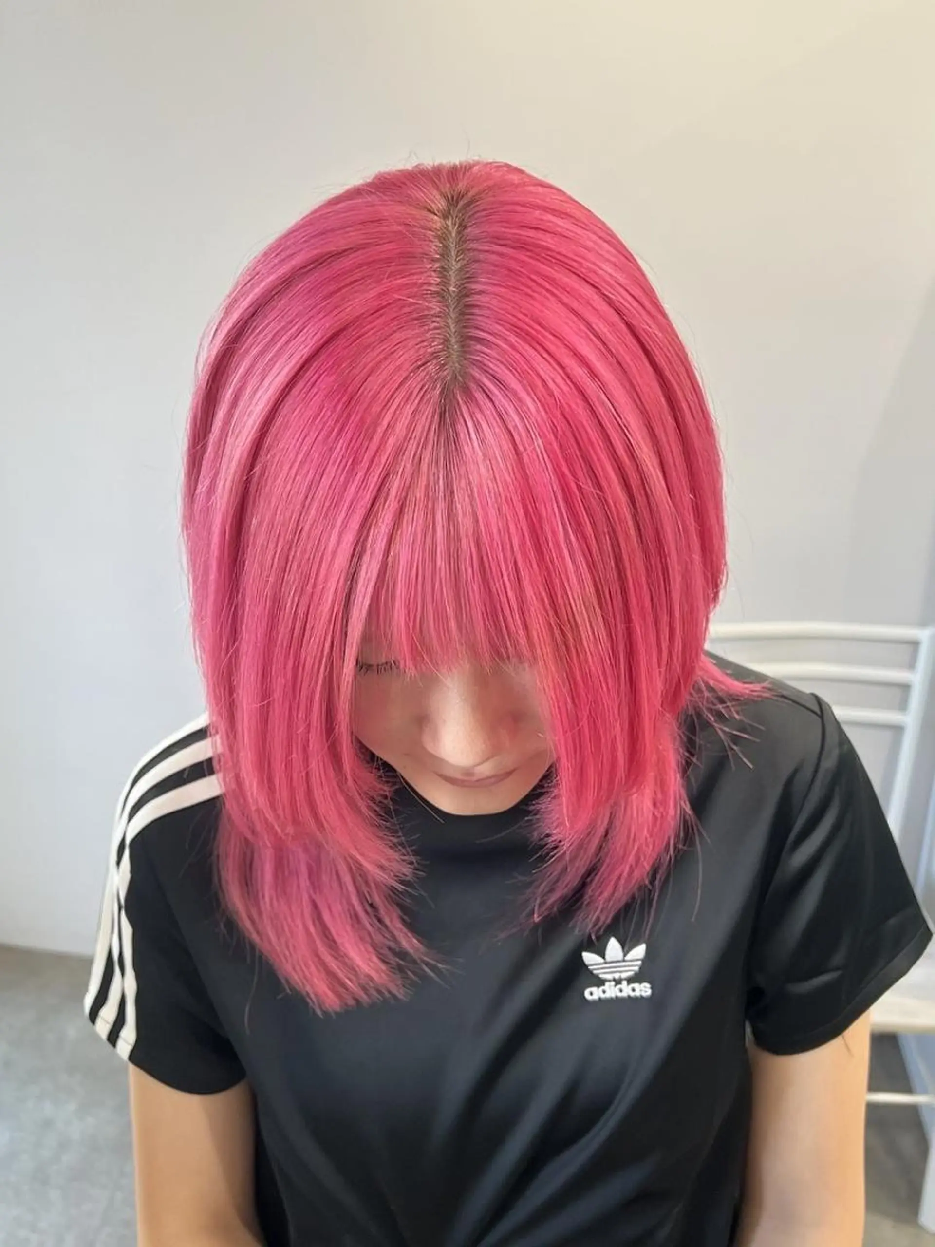 ミディアム カラー ブリーチ ダブルカラー カット ヘアカラー トリートメント ✨【公式】 juhl.横浜✨のヘアスタイル