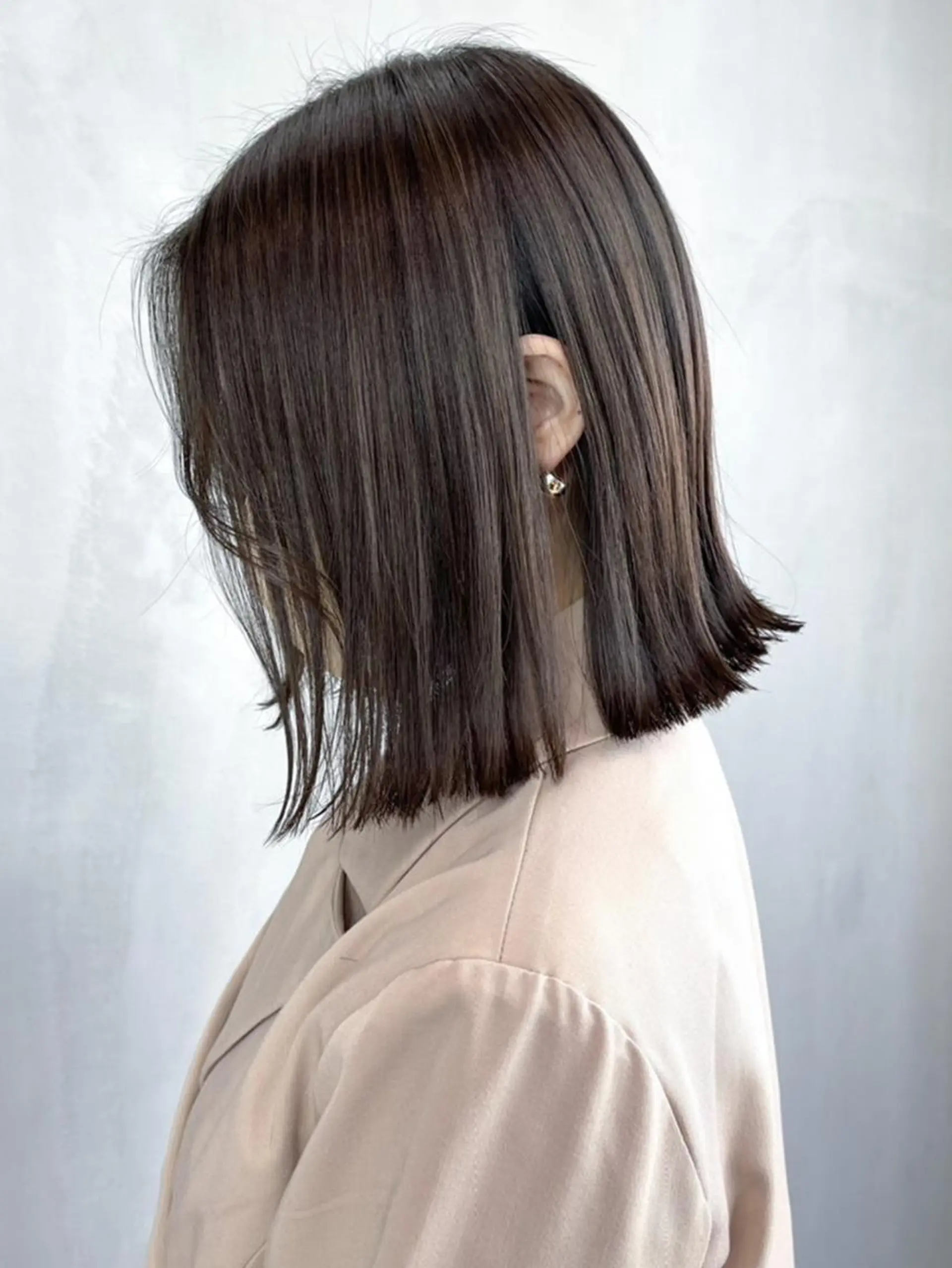 ミディアム カラー パーマ ヘアアレンジ ボブ カット ヘアカラー トリートメント ITbyALBUM 浦和店のヘアスタイル