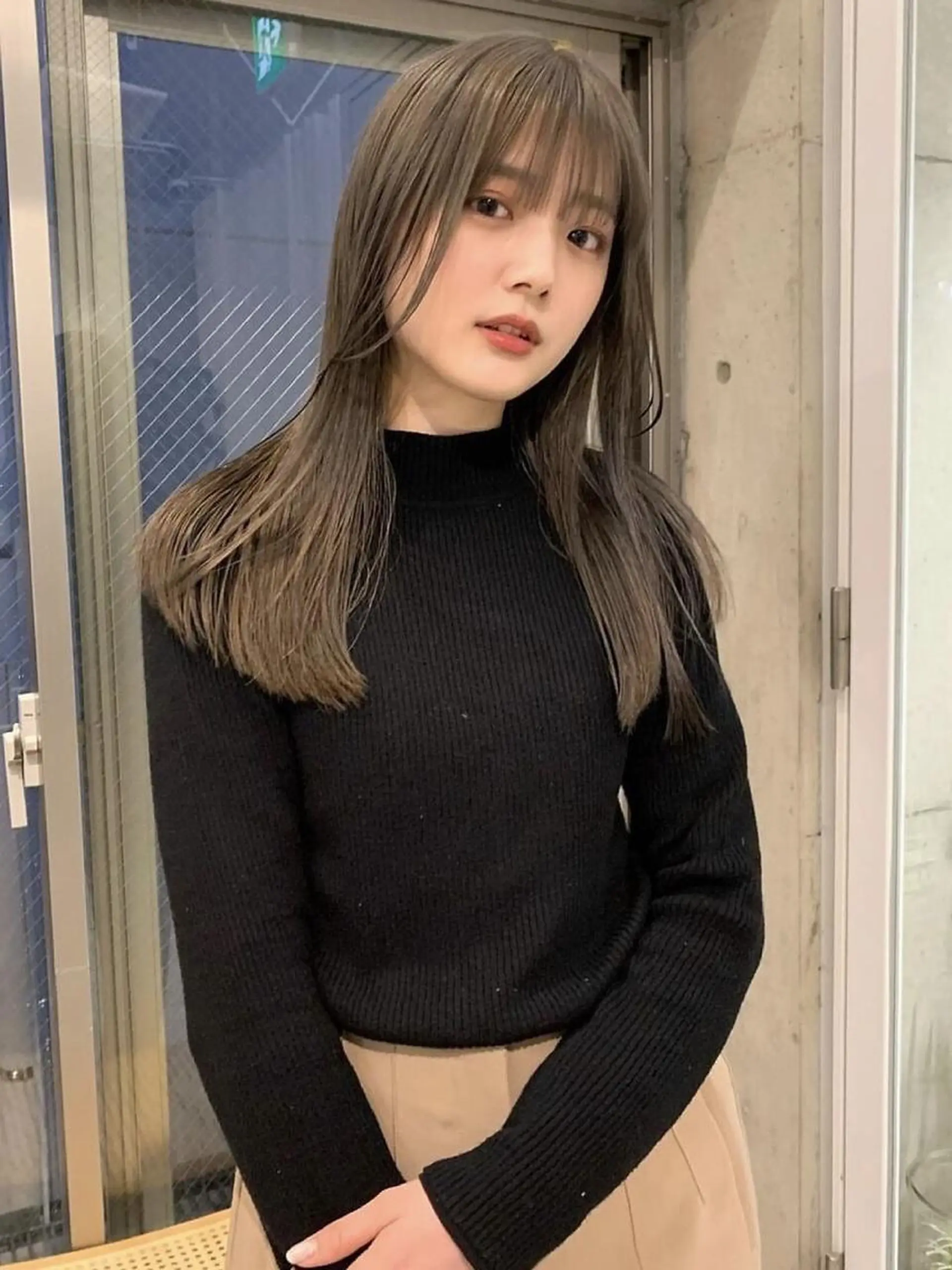ロング カラー MAO SHIRATOのヘアスタイル
