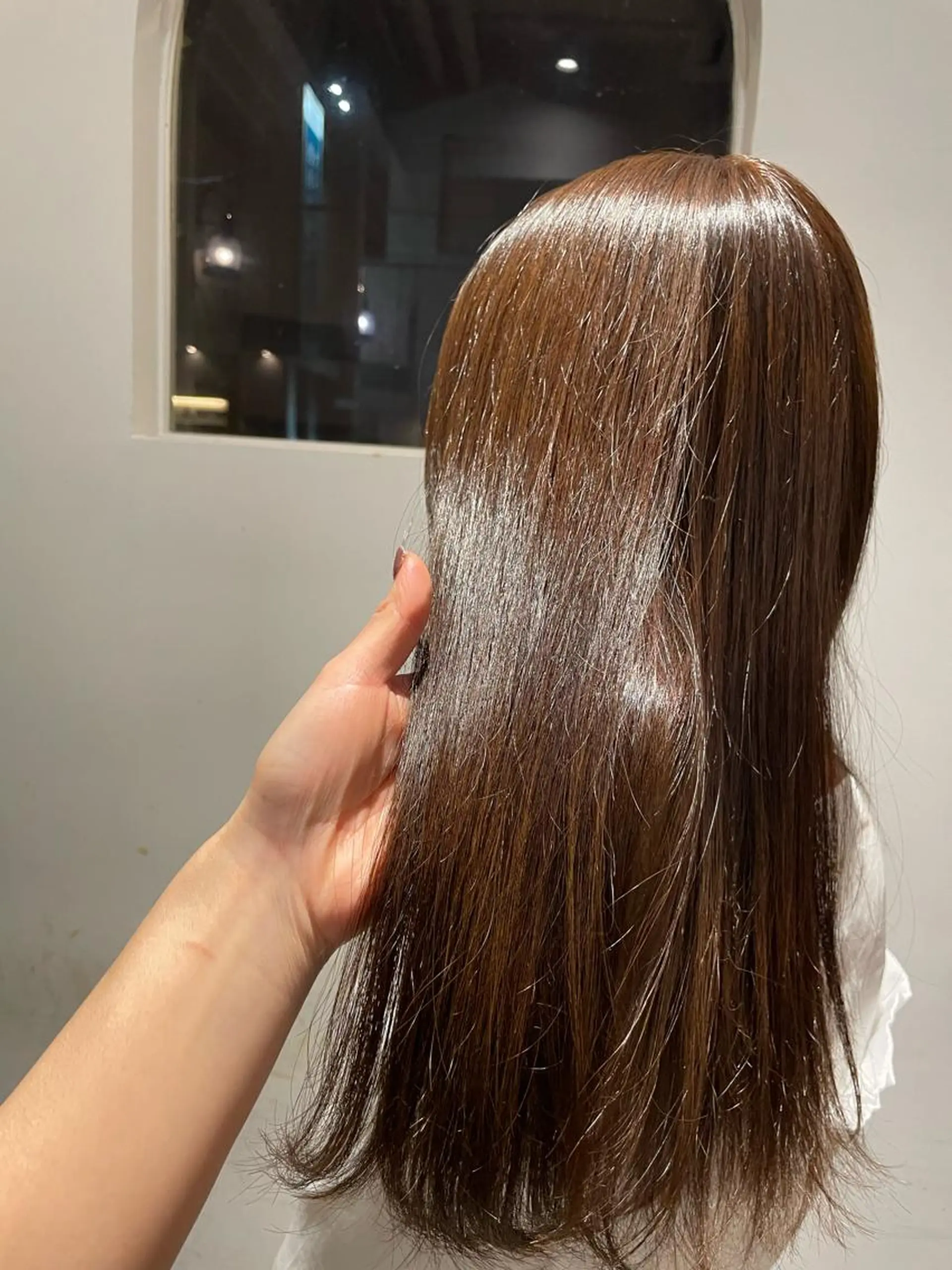 カラー 内藤 すずなのヘアスタイル