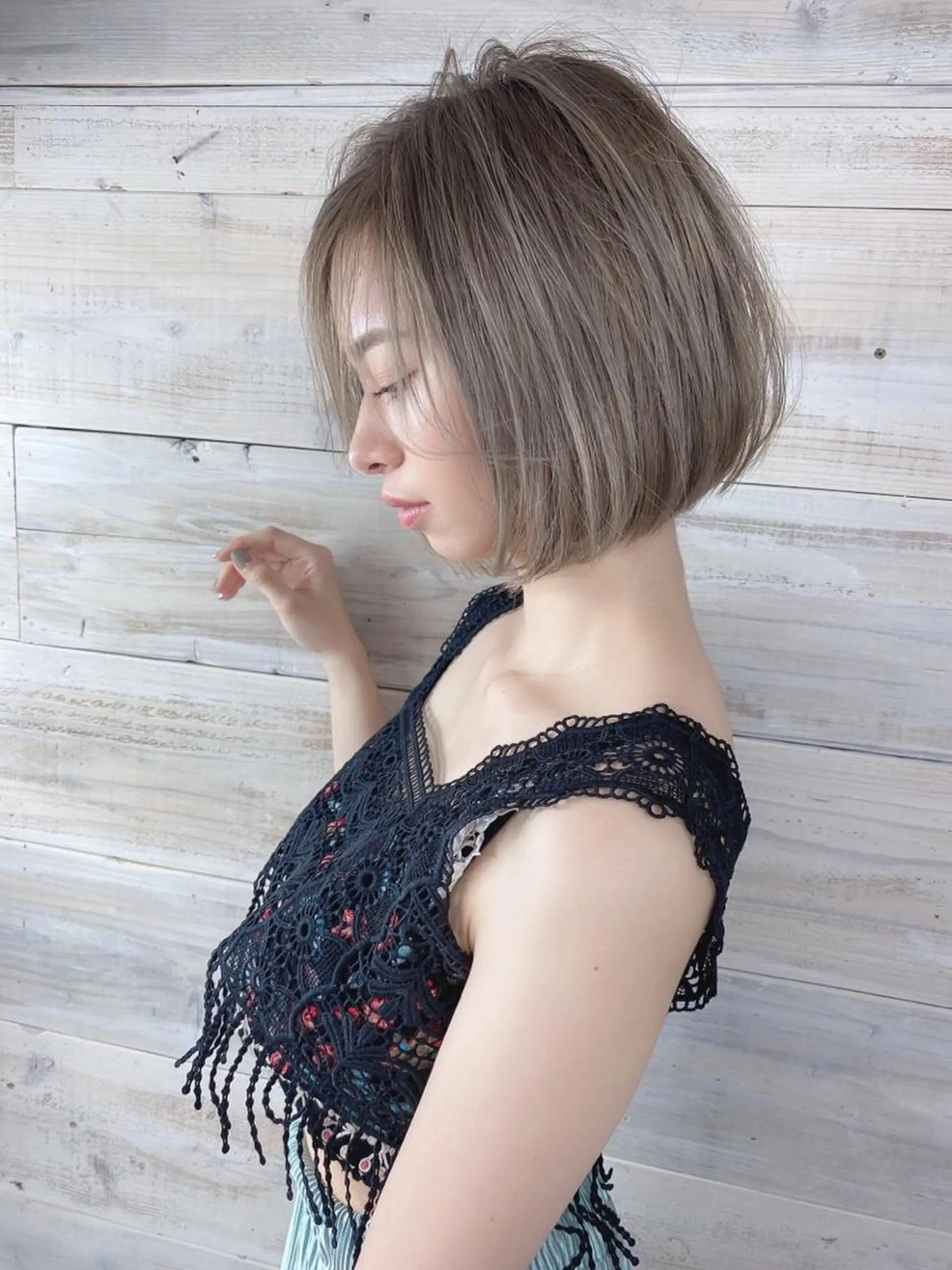 ショート カット ヘアカラー ソムリエ 認定者/山城慶伍のヘアスタイル