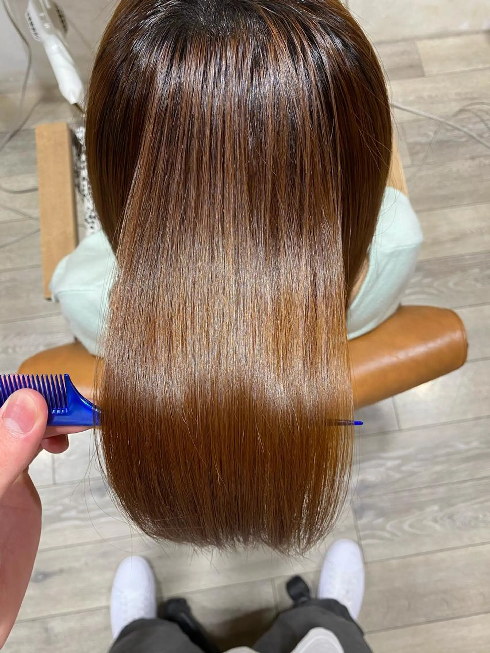 カラー パーマ メンズ 縮毛矯正 安部 真輝のヘアスタイル