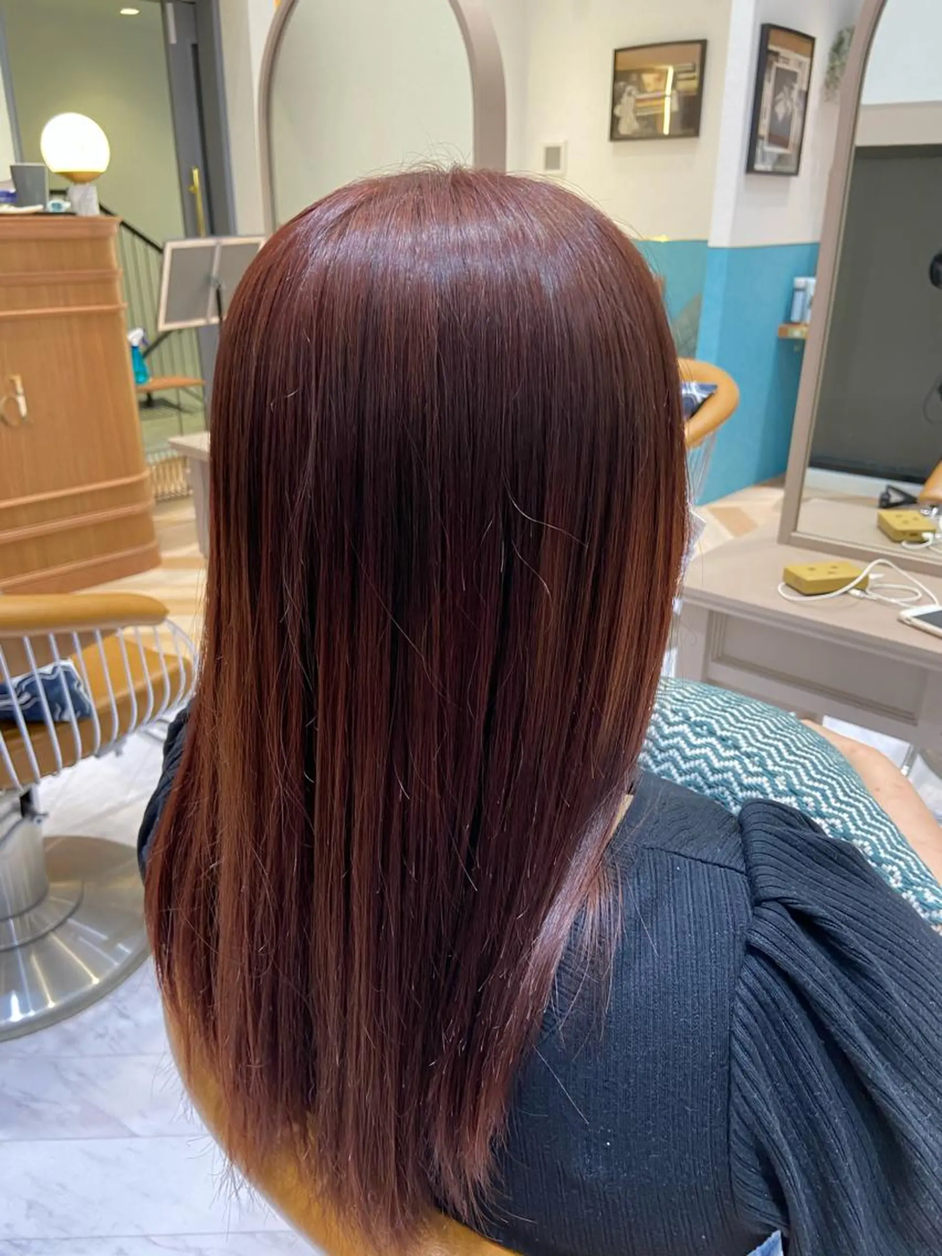 ロング カラー 🫧透明感カラー /縮毛☘️豊嶋龍佑のヘアスタイル
