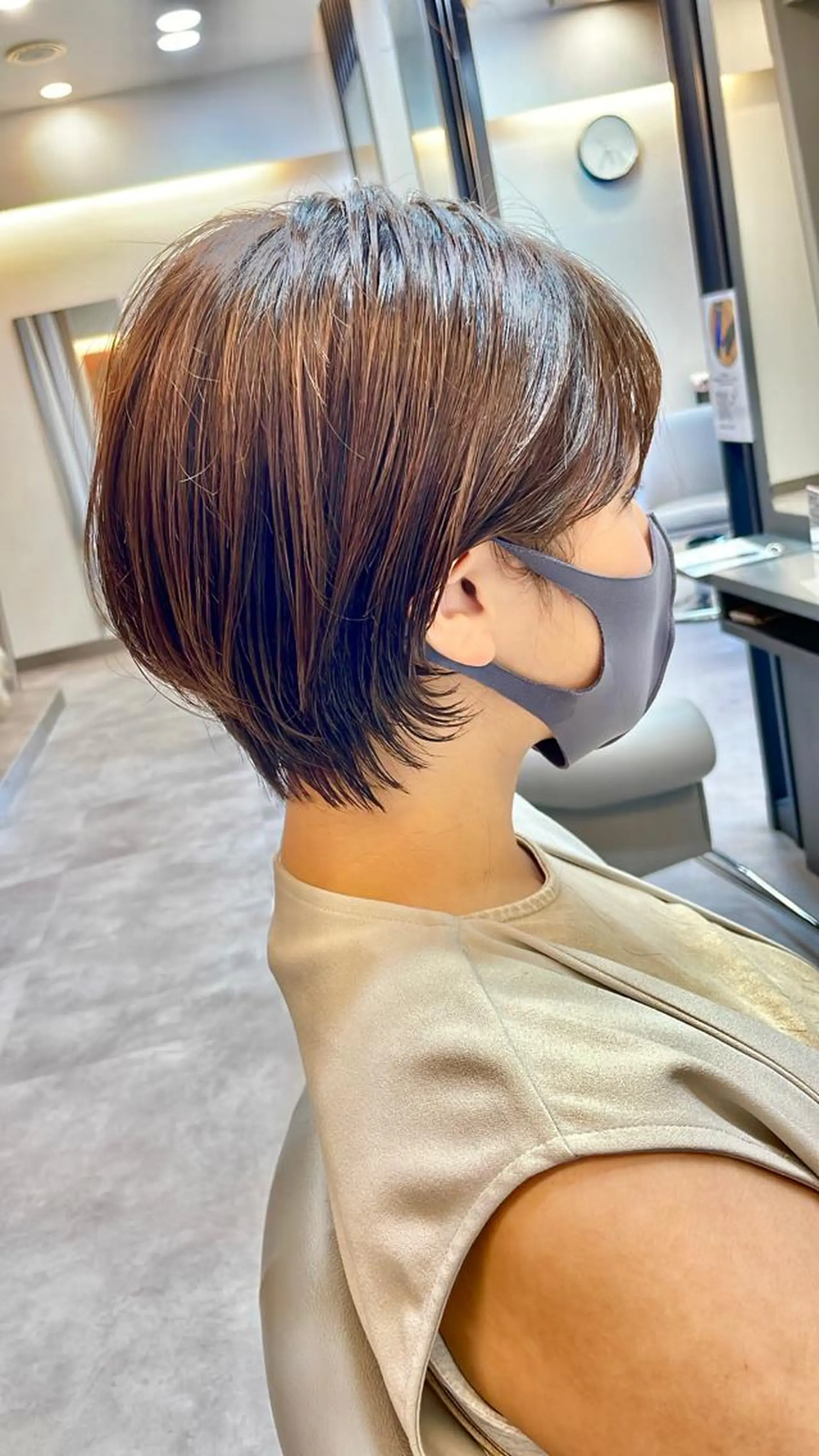 ショート カット ヘアカラー 大住 京平のヘアスタイル