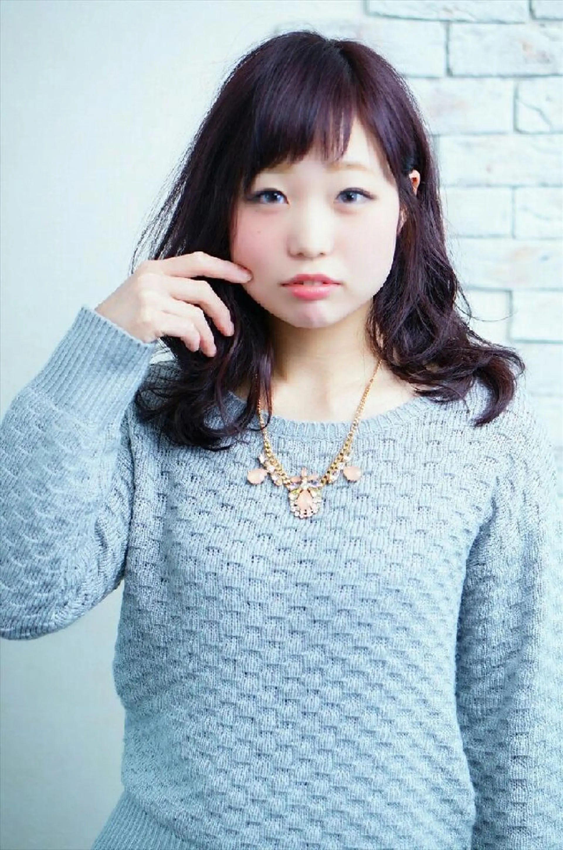 ロング カラー パーマ ヘアアレンジ hairdesign LARGO所属・みうら たくやのヘアスタイル