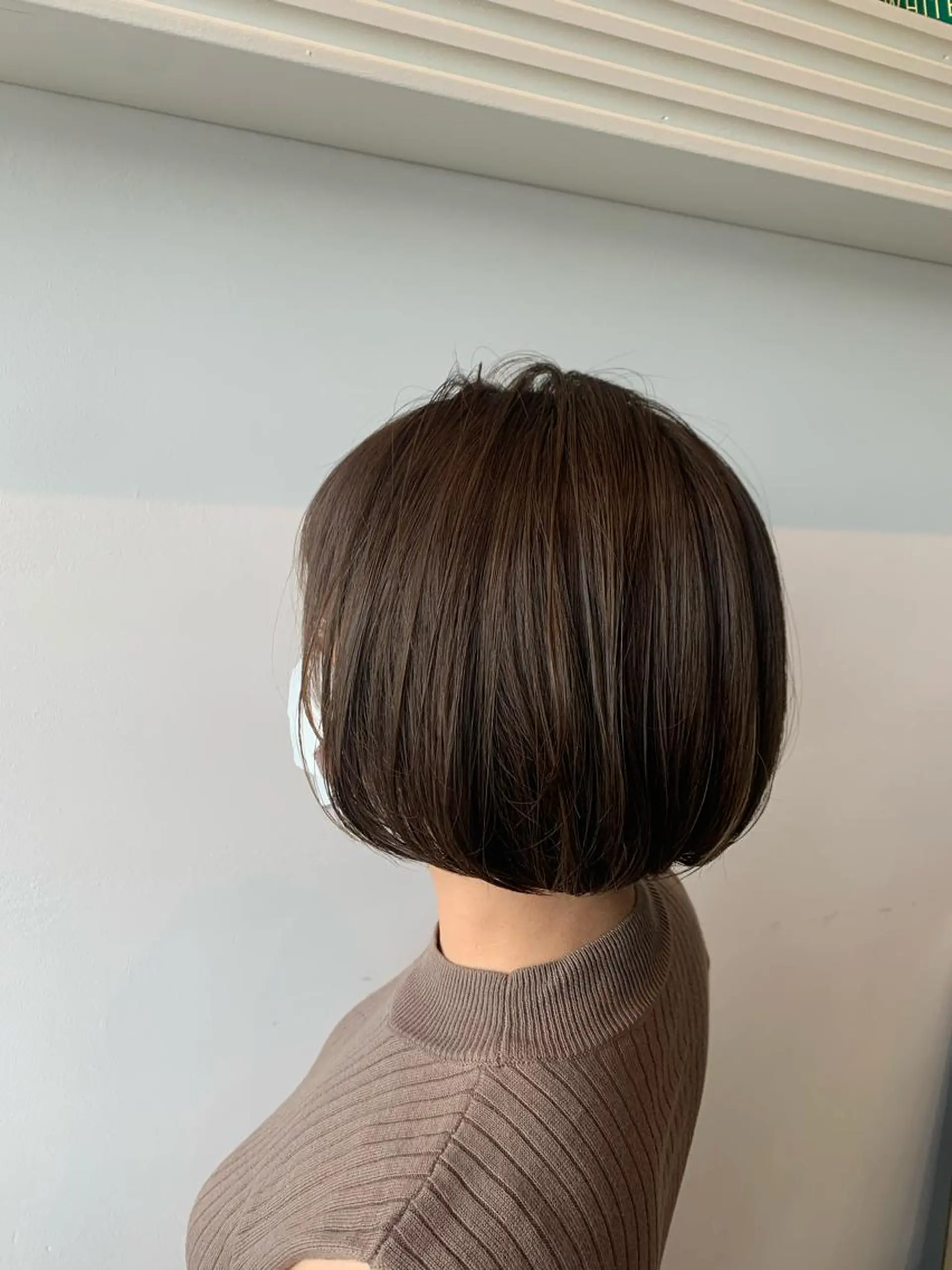 ショート ショートボブ 丸みショート アッシュ ボブ ショートヘア カット ヘアカラー トリートメント ヘッドスパ ヘアセット 山口 竣也のヘアスタイル