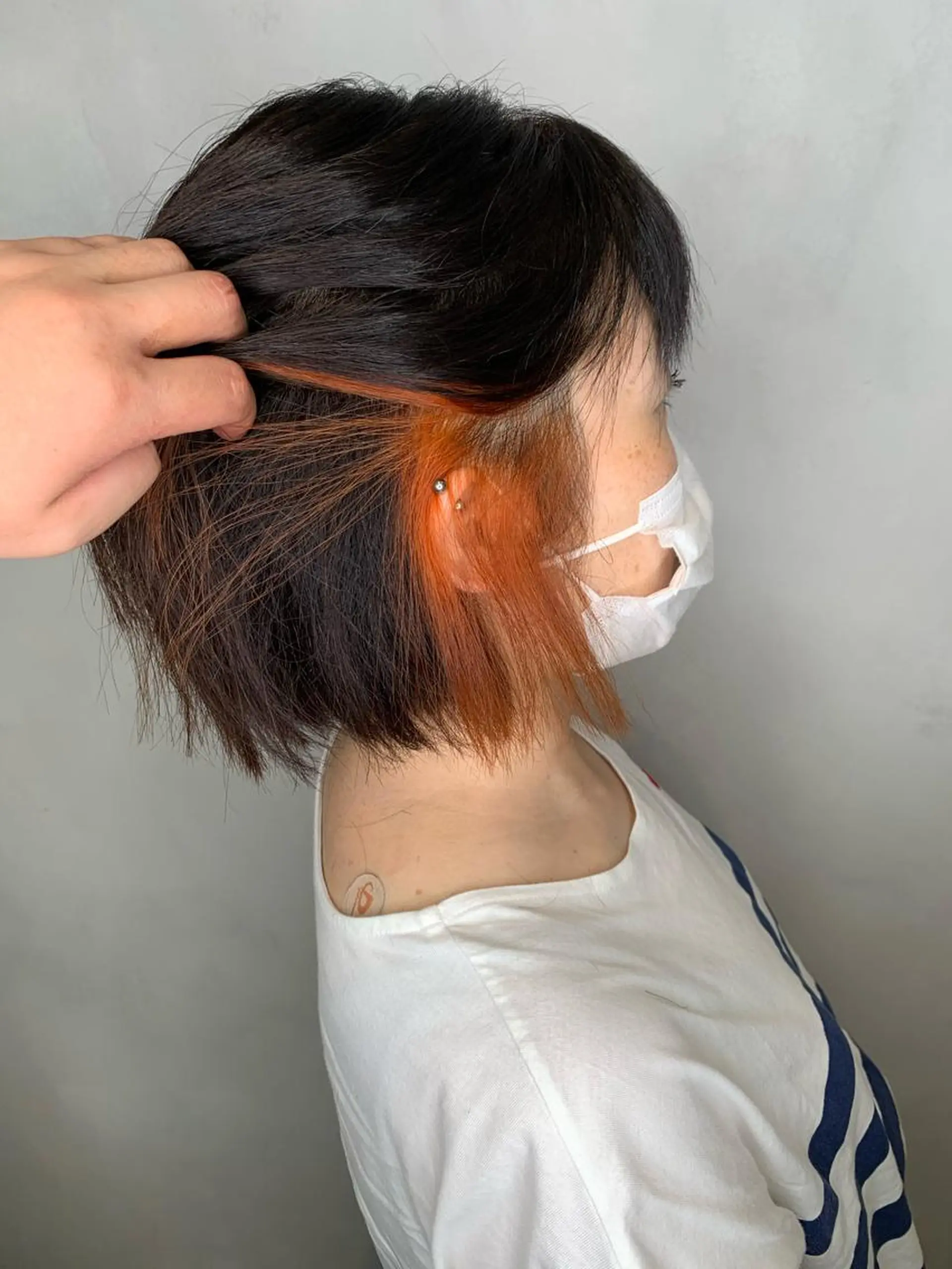 カラー 吹田 駿 髪質改善縮毛矯正のヘアスタイル