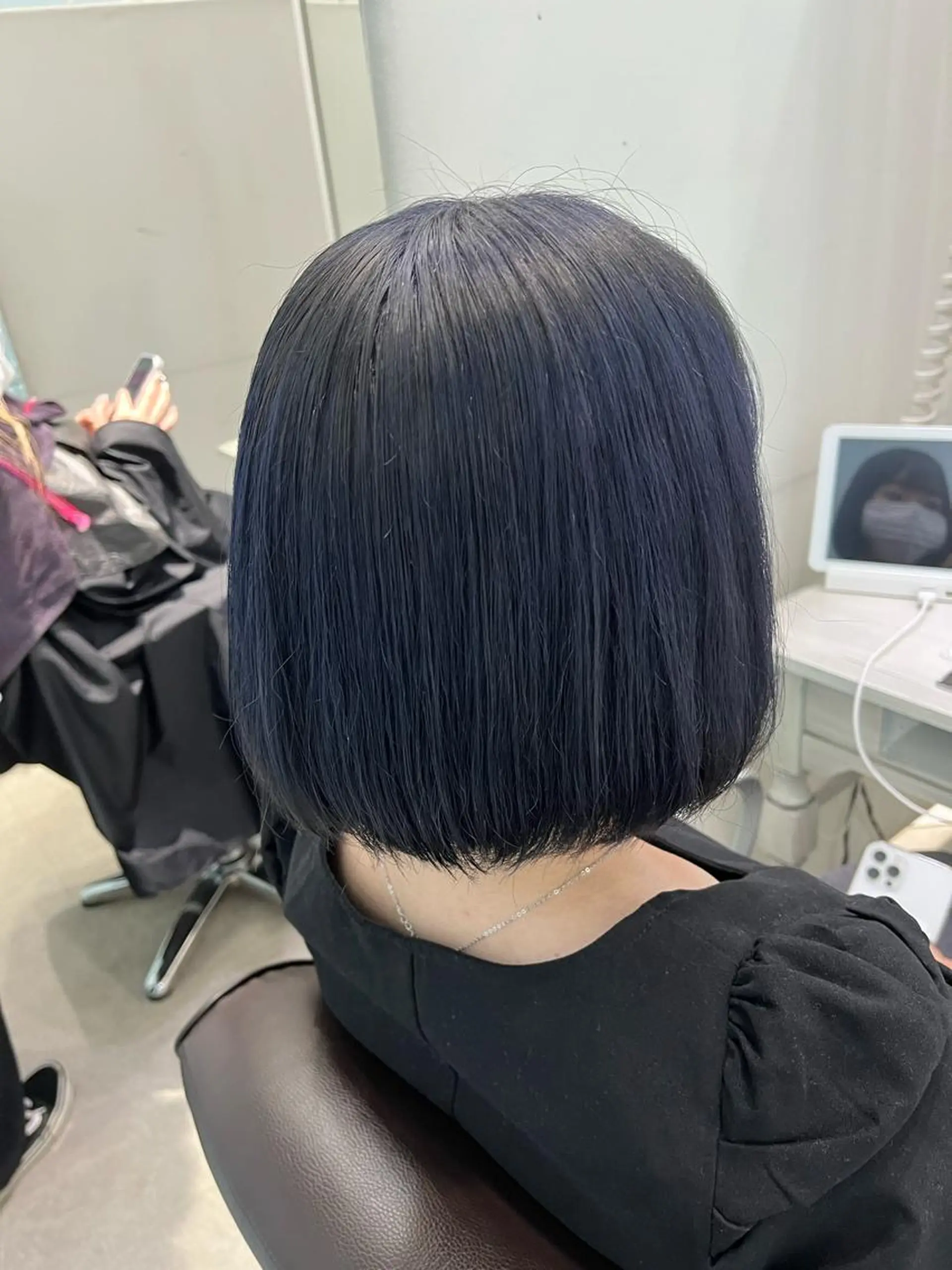 ショート カラー ヘアアレンジ ヘアカラー トリートメント ヘアセット 🩶【推しハイトーン 】yuzu🩶のヘアスタイル
