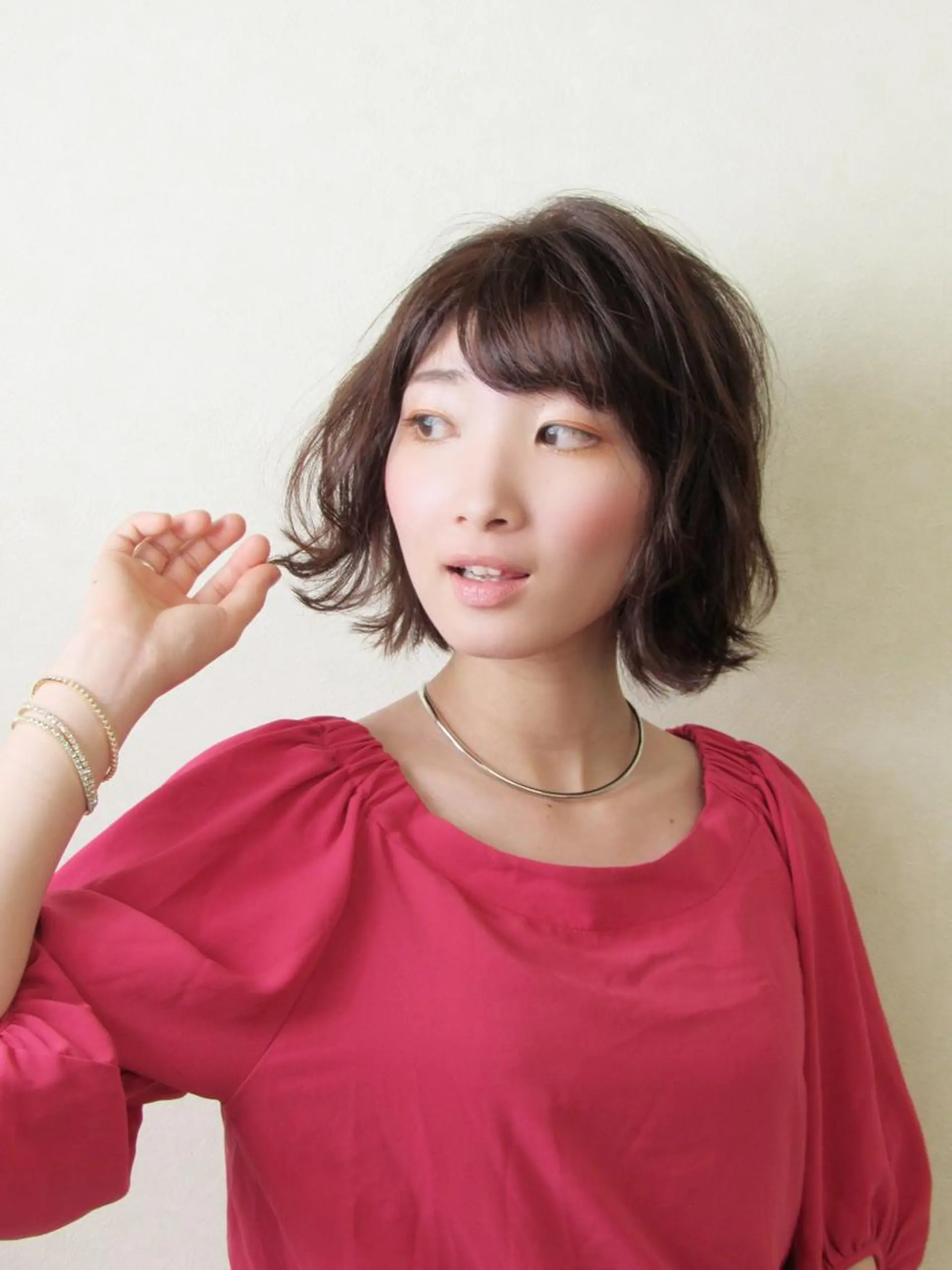 ショート ブルーム yukiのヘアスタイル