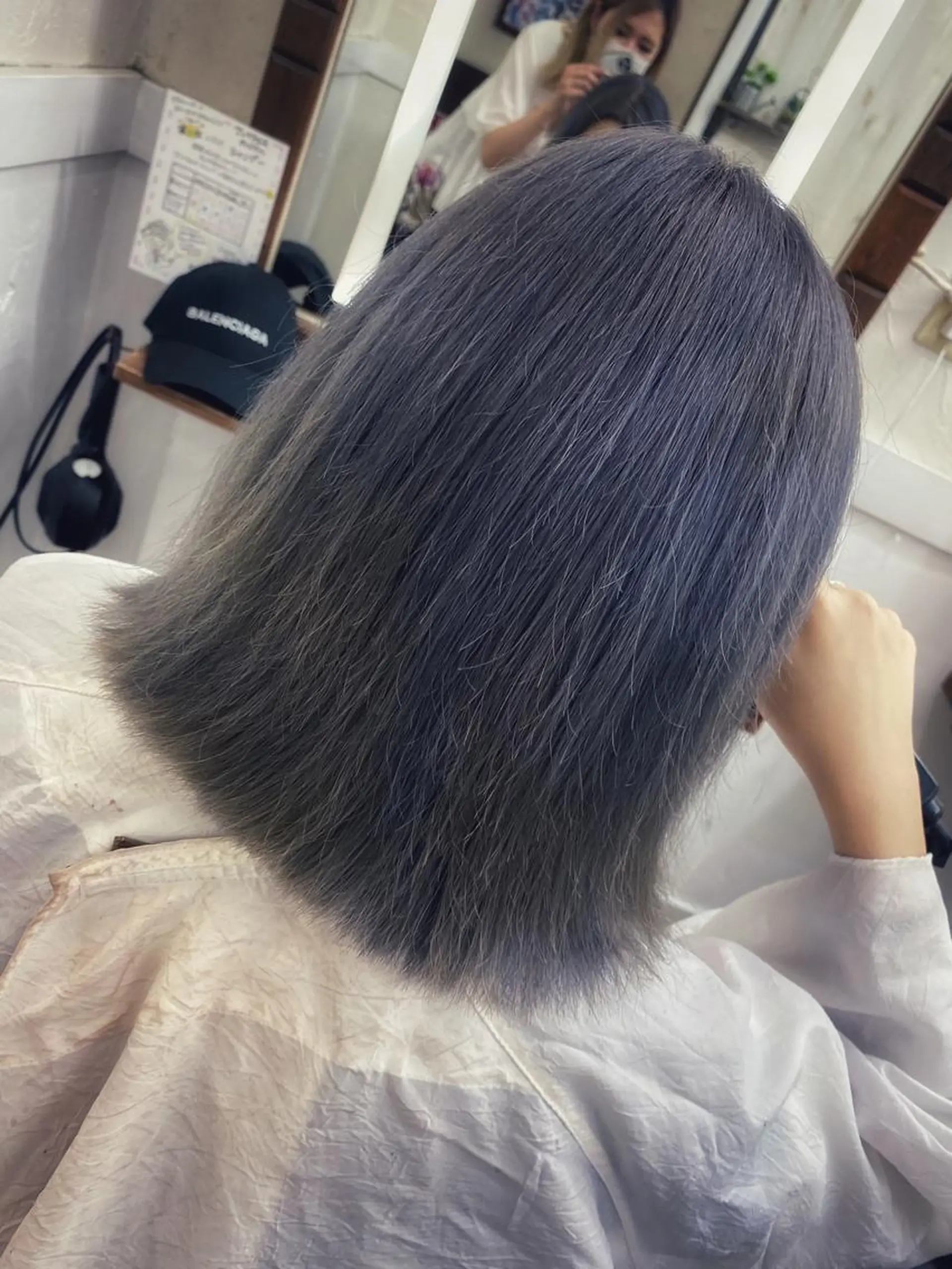 カラー ブリーチ ヘアカラー アンククロス kyokaのヘアスタイル