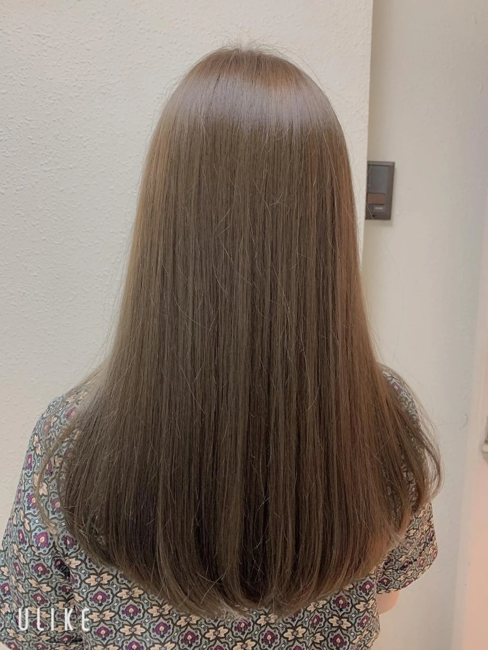 ロング カラー エンドウ ミノリ🤎 /半個室/レイヤーのヘアスタイル