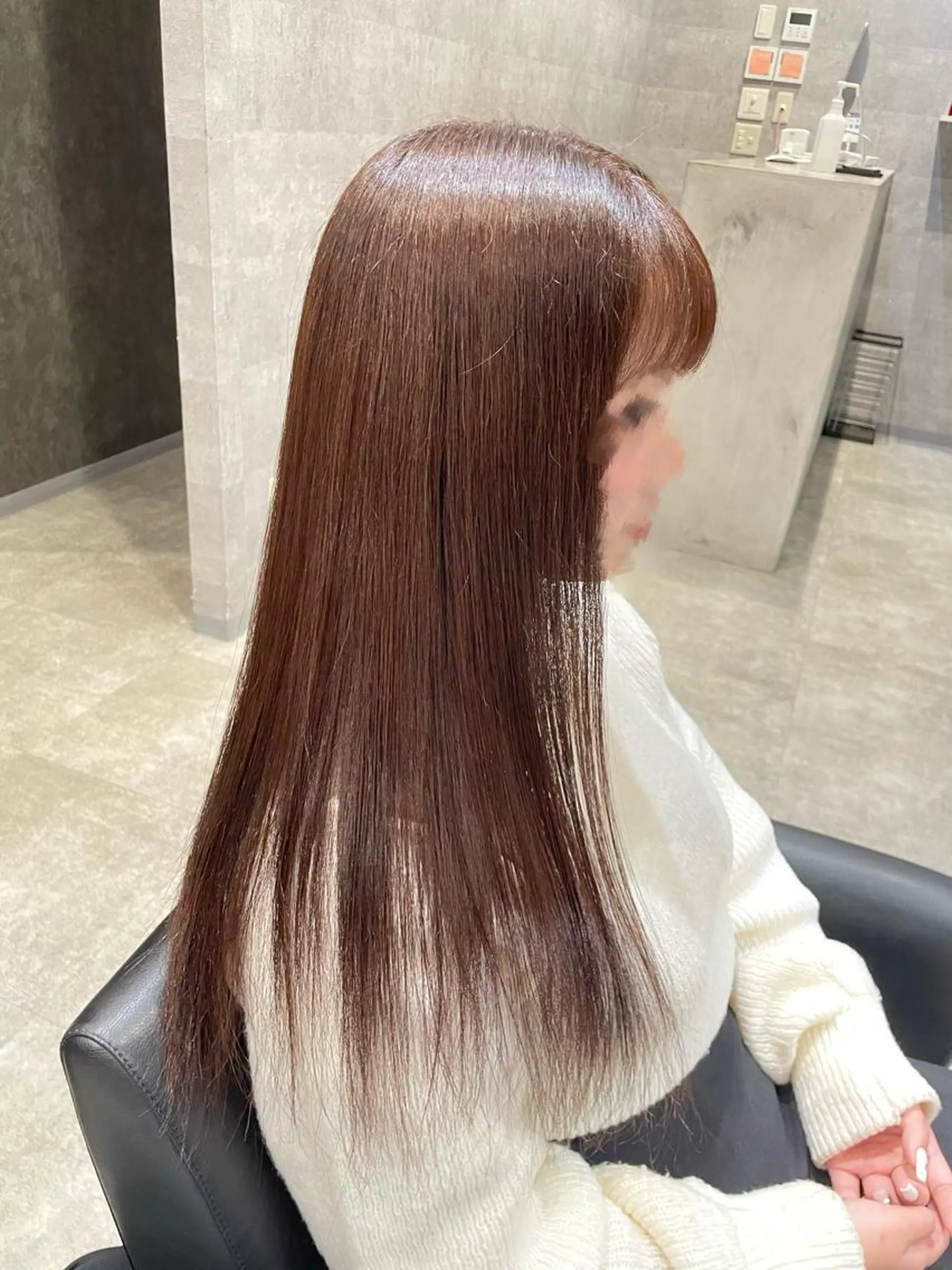 ロング カラー saho .のヘアスタイル
