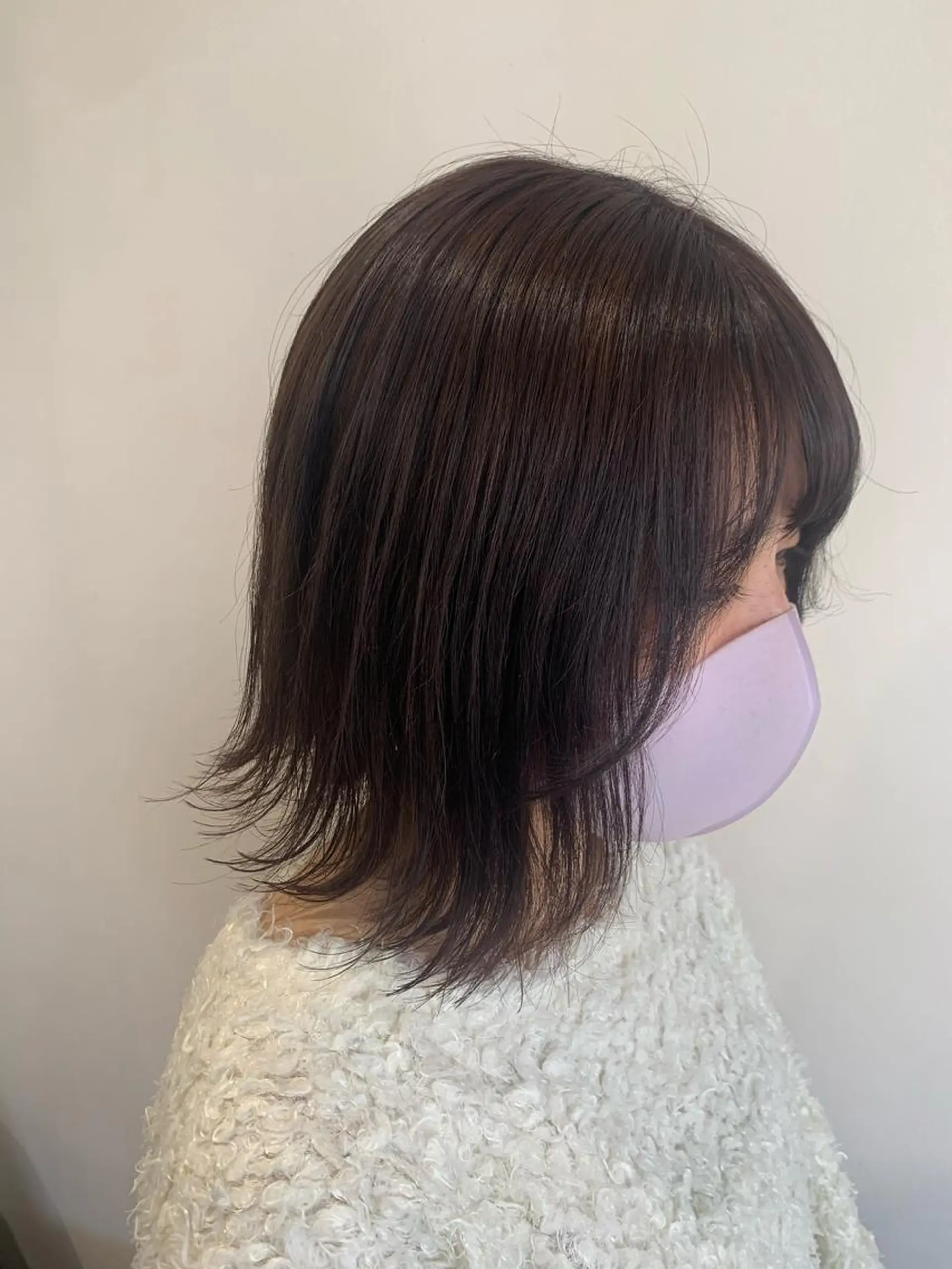 ショート カラー ヘアアレンジ ブラウンカラー ピンクカラー ピンクブラウン ヘアカラー トリートメント ヘアセット 金子 廉のヘアスタイル