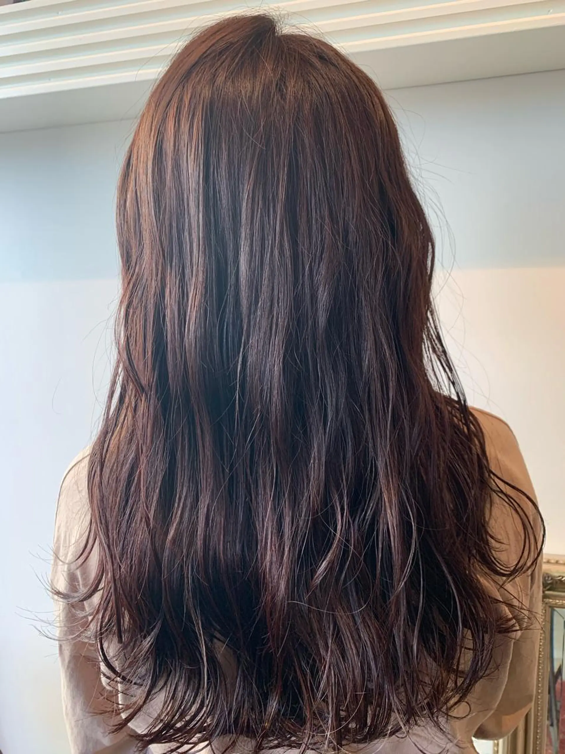 ロング カット ヘアカラー トリートメント ヘッドスパ ヘアセット 山口 竣也のヘアスタイル