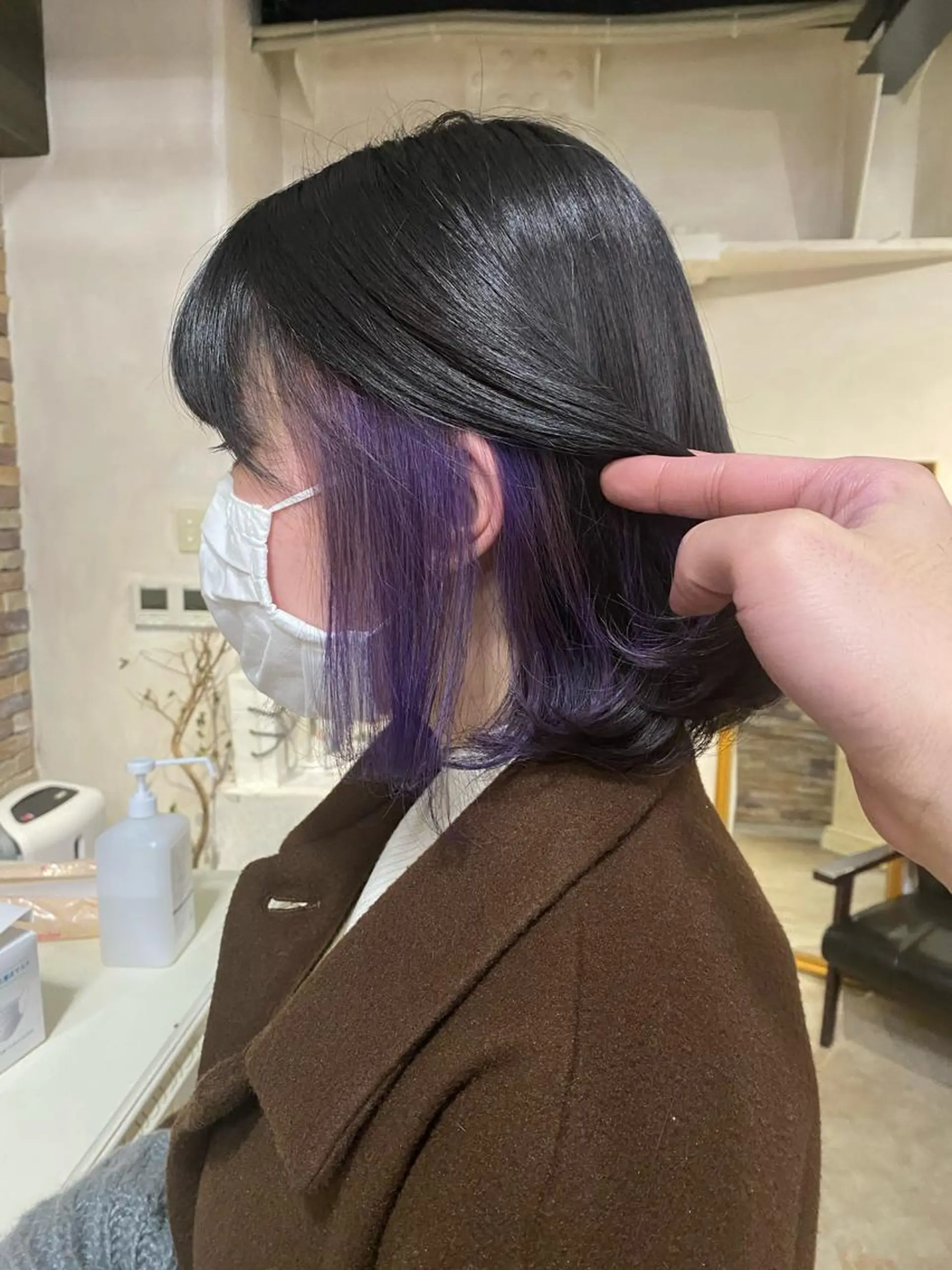 ショート カラー ブリーチ インナーカラー ヘアカラー ALLY（アリー）所属・ミニモお気に入り数 No.1宍戸雄弥のヘアスタイル