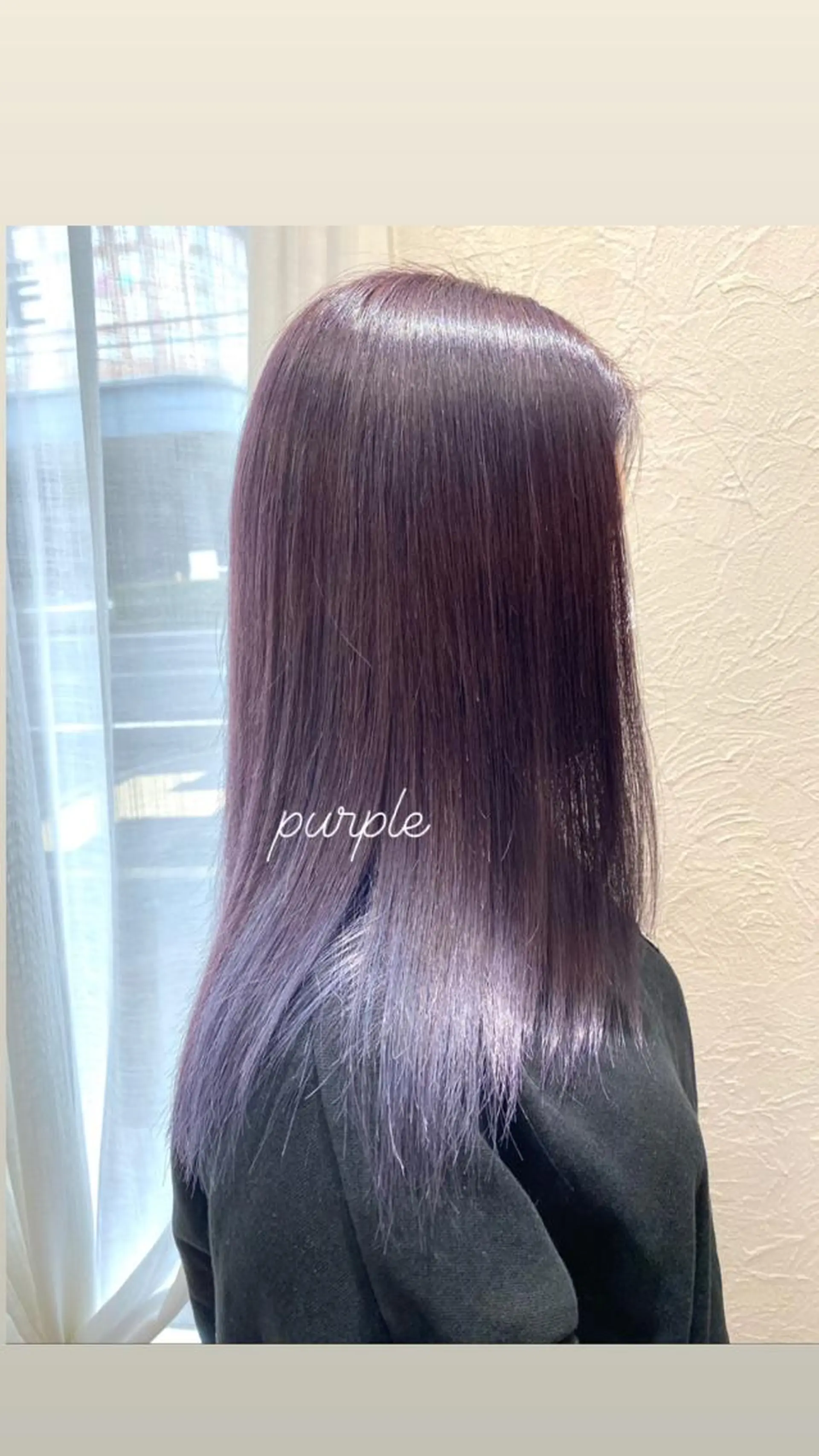 セミロング mare所属・＊＊＊ natsumiのヘアスタイル