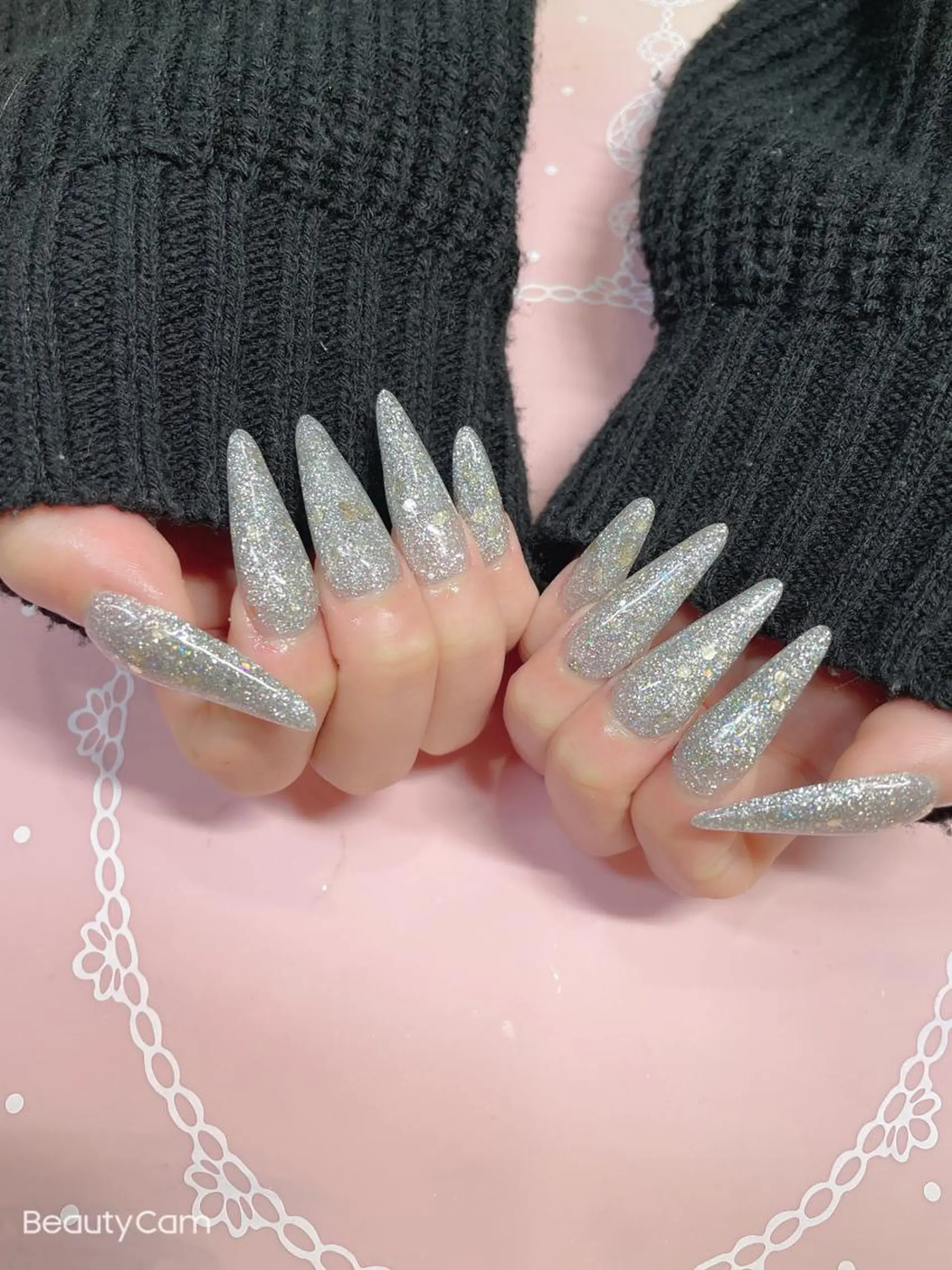 ロング ネイル ハンドネイル 《LB》ラブリエ Nail&eyeのマツエク・マツパデザイン