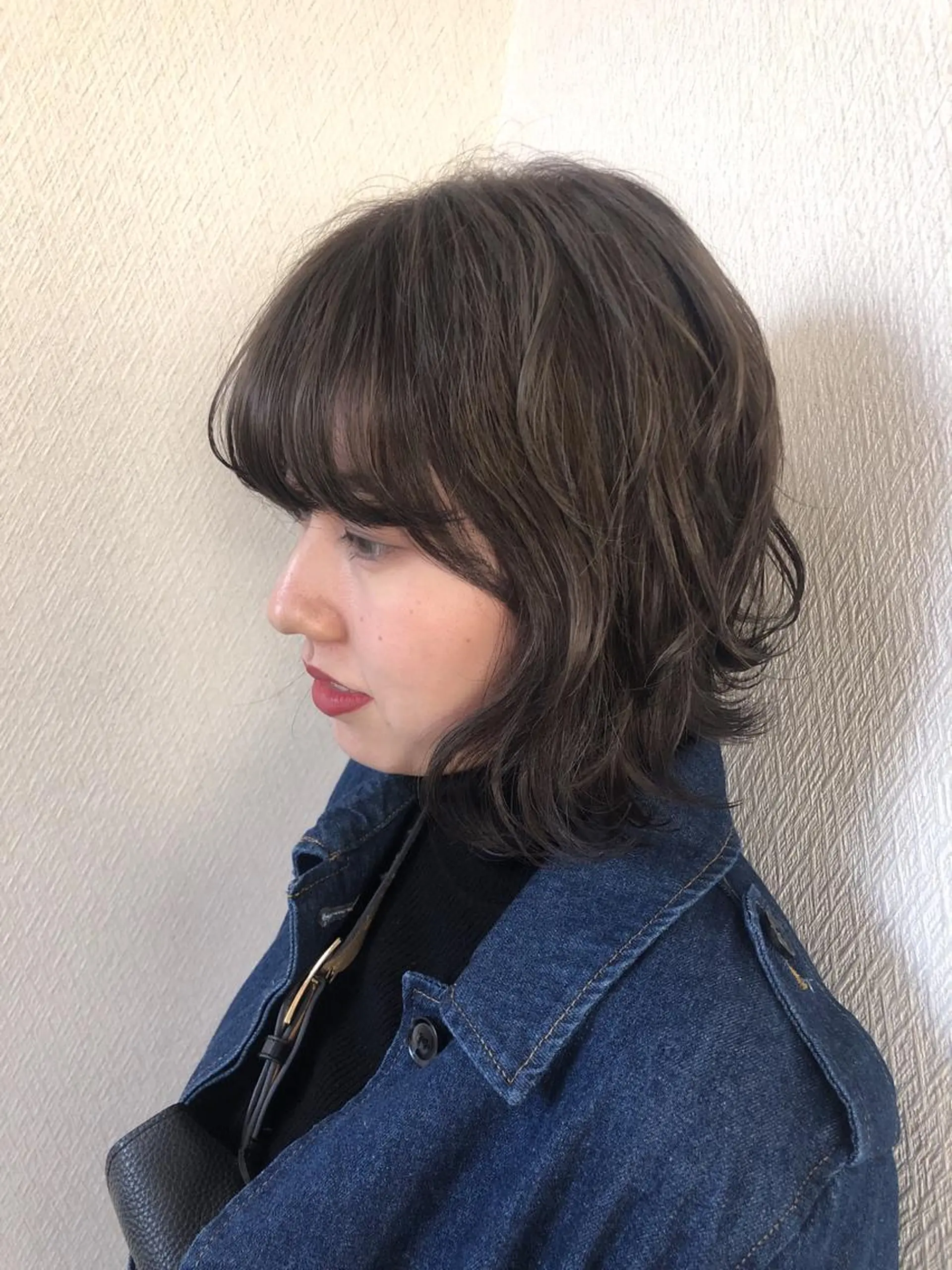 ミディアム カラー ベージュカラー ハイライトカラー イルミナカラー ミルクティーベージュ 外国人風カラー カット ヘアカラー 水野 雪 /パーマ/暖色カラーのヘアスタイル