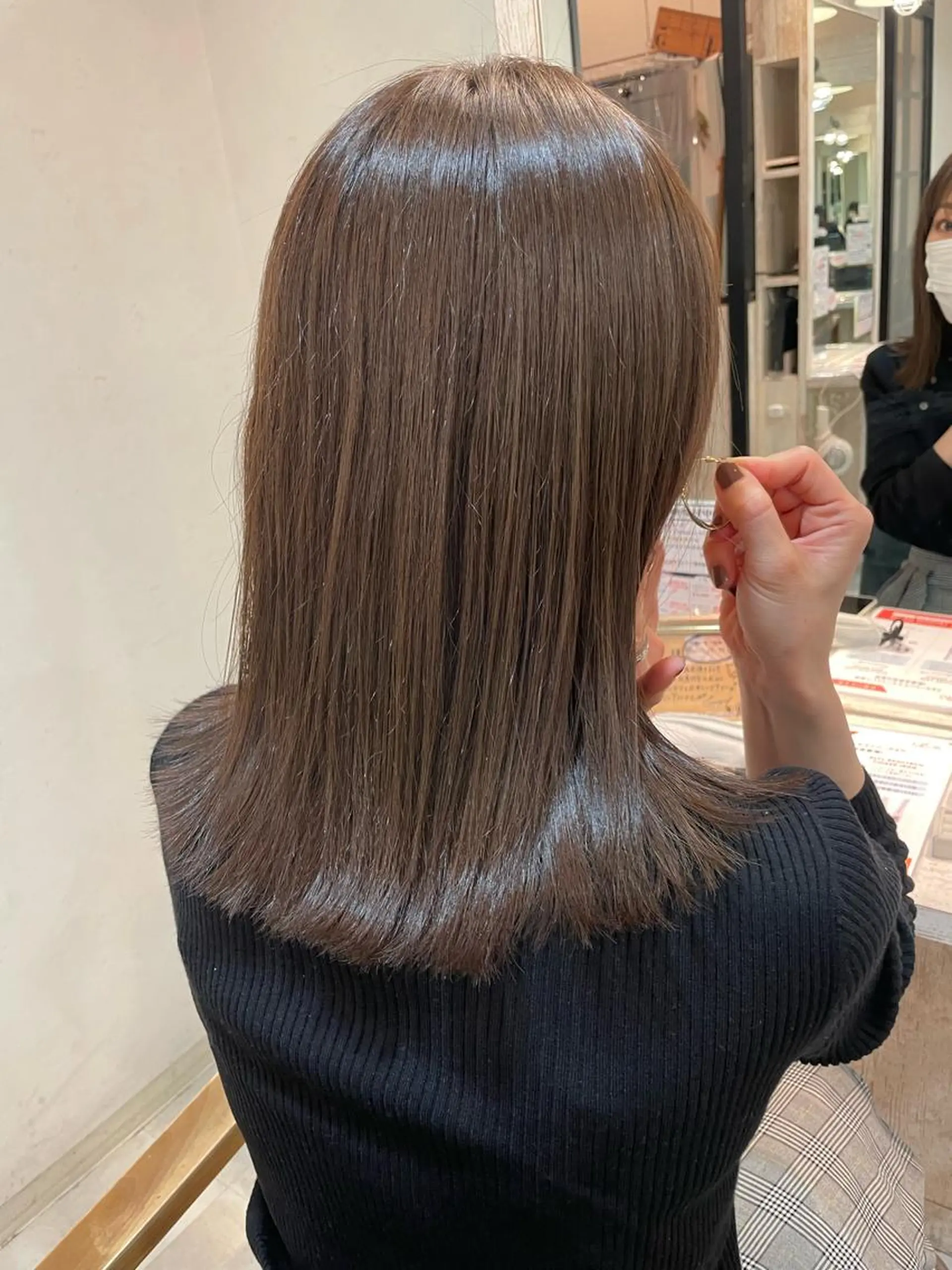 カラー ヘアカラー トリートメント 🪼艶カラー🪼 田口彩香のヘアスタイル