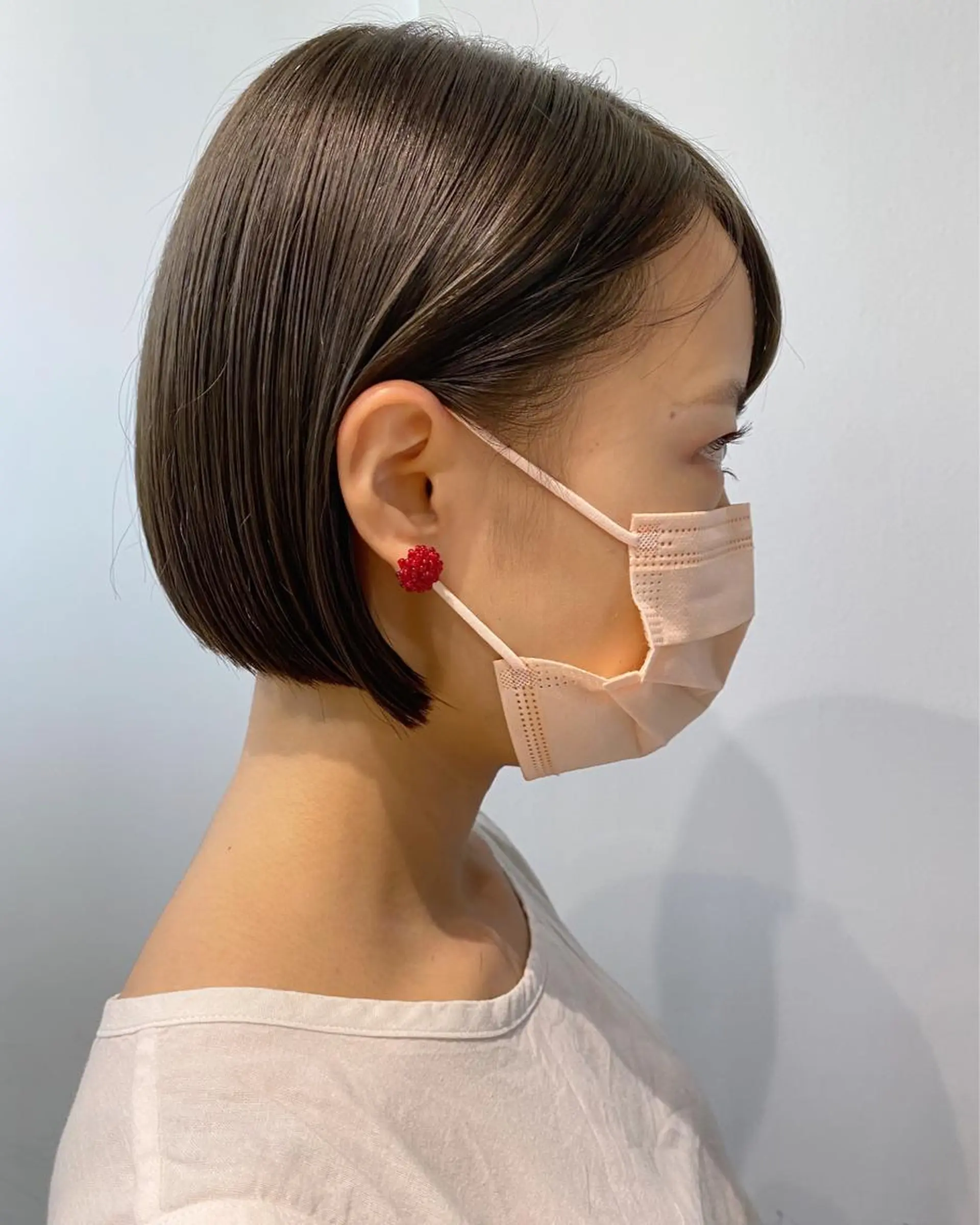 ショート カラー ヘアアレンジ Nancy所属・束感まつげ❤︎ あみのマツエク・マツパデザイン