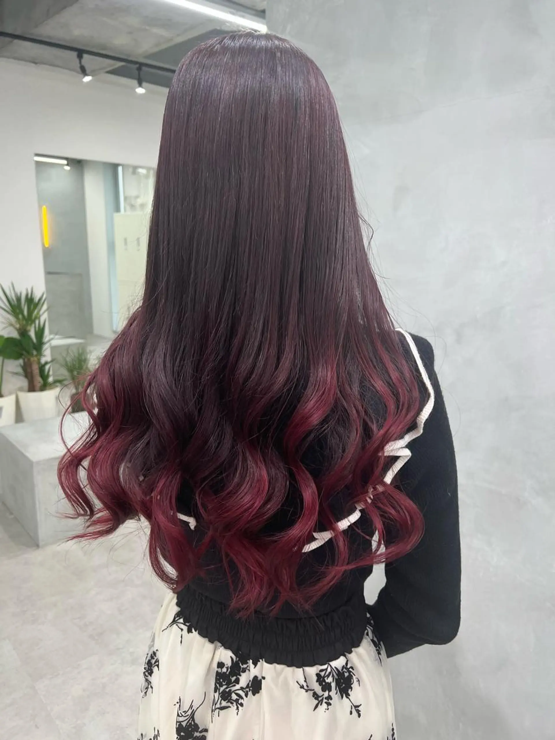 ロング カラー グラデーションカラー ウルフ🐺/ボブ ハイトーン🌈/増田のヘアスタイル
