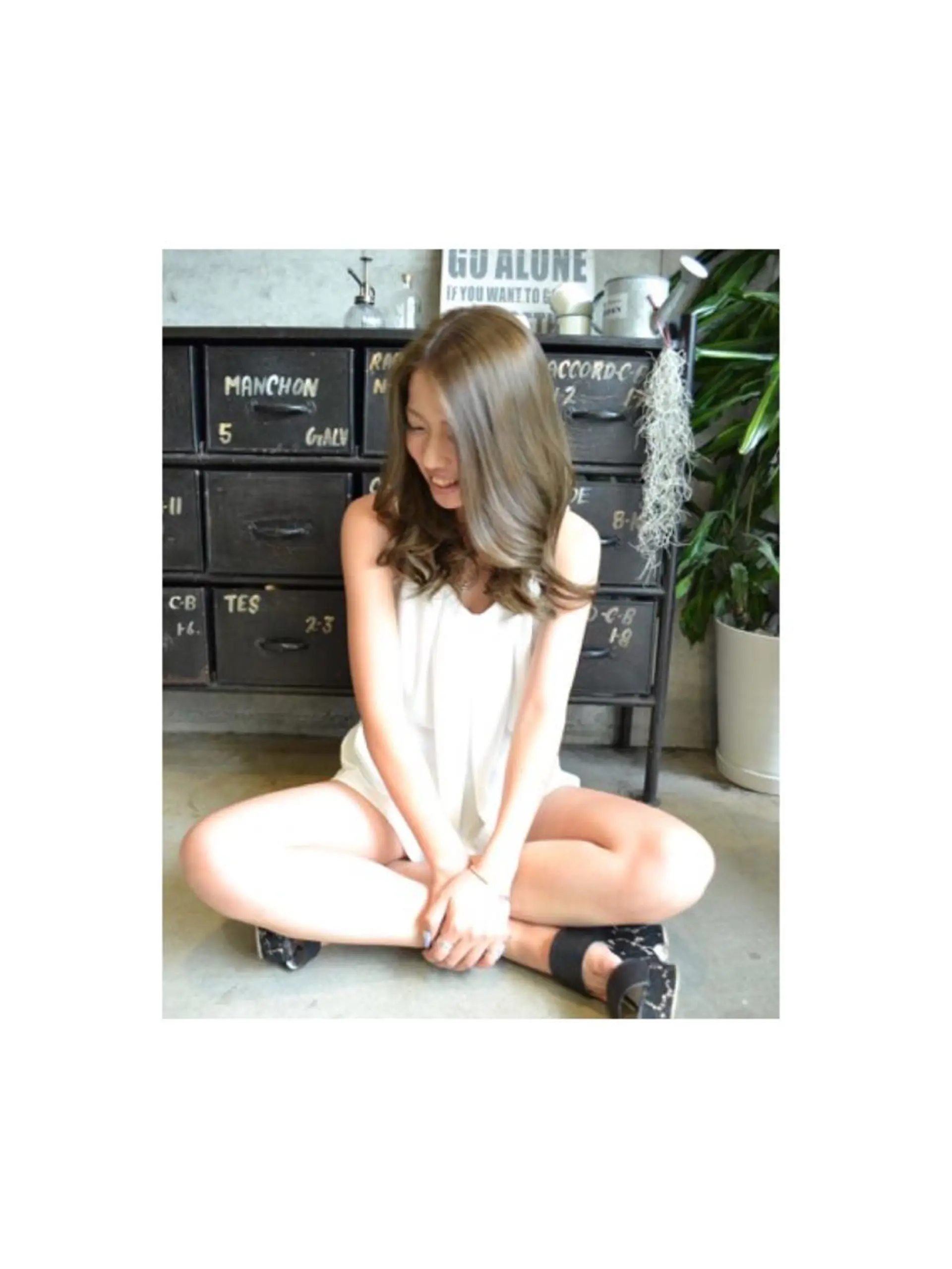 ショート ミディアム セミロング ロング カラー パーマ ヘアアレンジ メンズ キッズ ベージュカラー 野口 秀人 🦋髪質改善🫧のヘアスタイル