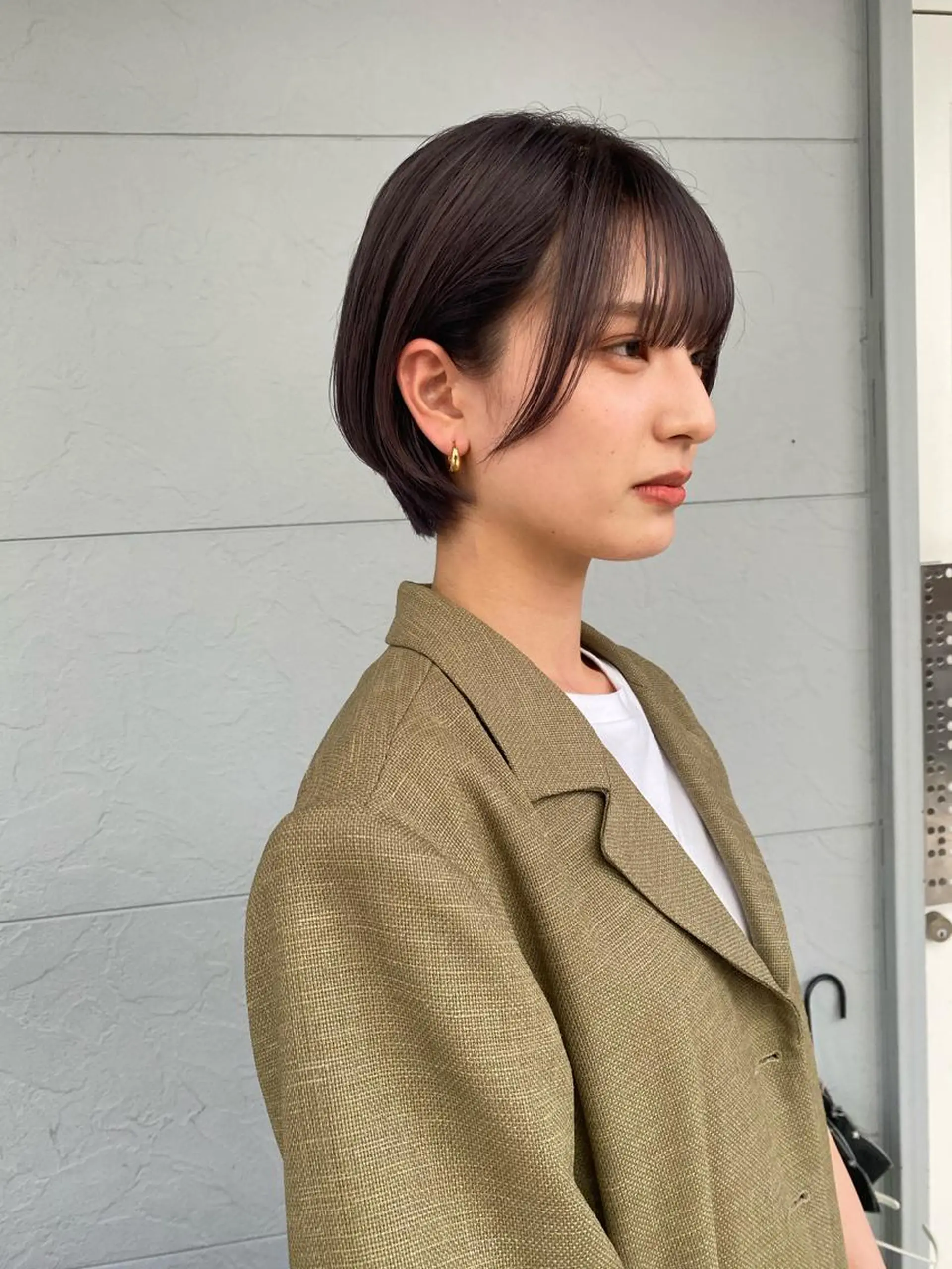 ショート カラー ヘアアレンジ カット ヘアカラー トリートメント lani 天神大名/ブリーチのヘアスタイル