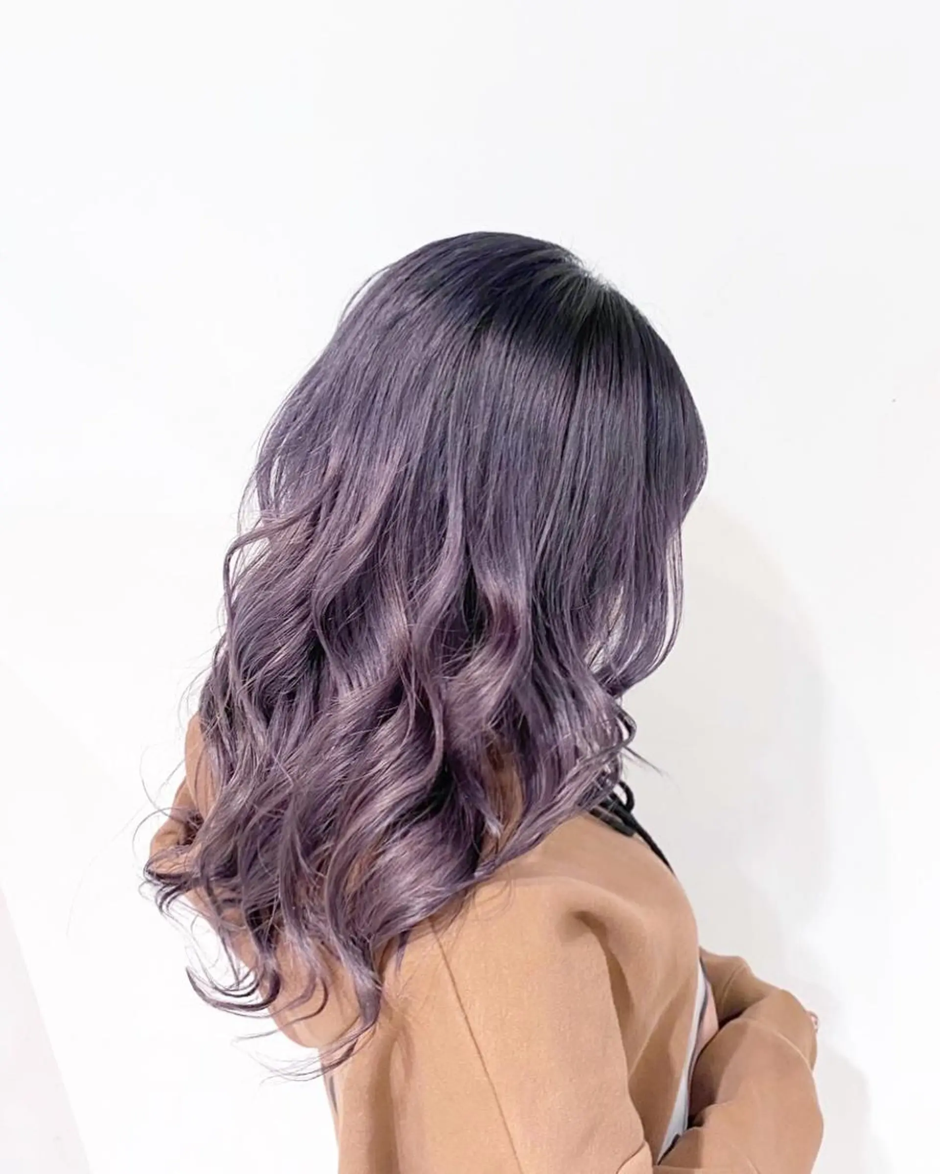 カラー ラベンダーカラー ヘアカラー トリートメント motel所属・モデルや芸能人も通う ✨マンツーマンサロンのヘアスタイル