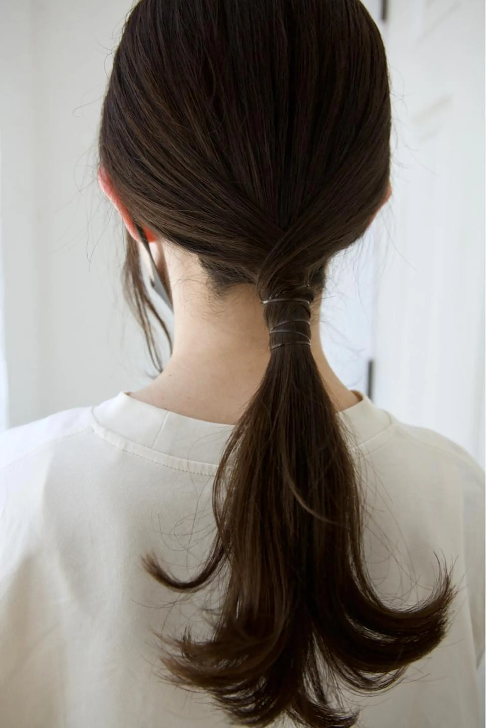 ロング カラー カット ヘアカラー タナカ マナミのヘアスタイル