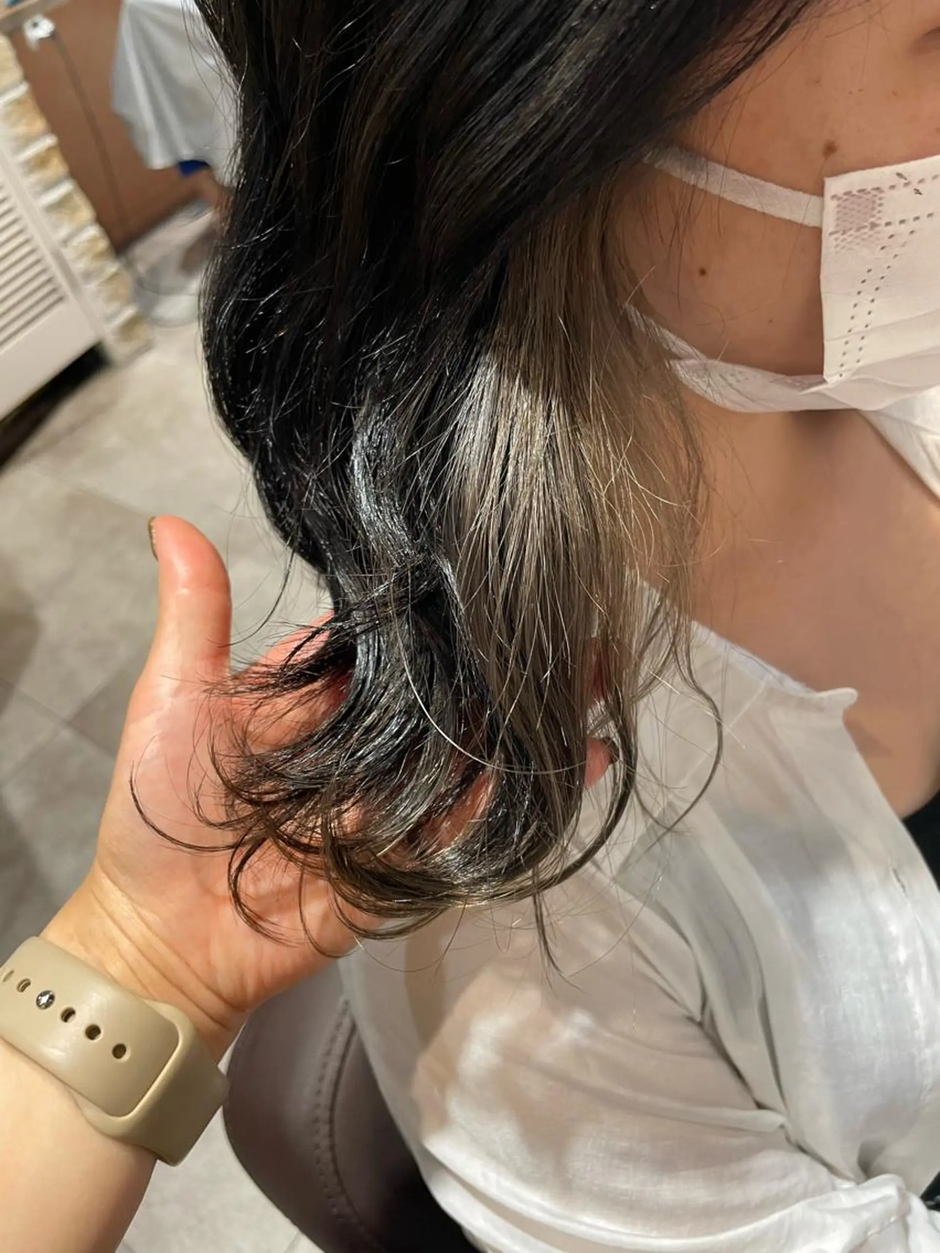 ミディアム カラー グレージュ ヘアカラー トリートメント 💐パーソナルカラー /市橋加菜💐のヘアスタイル