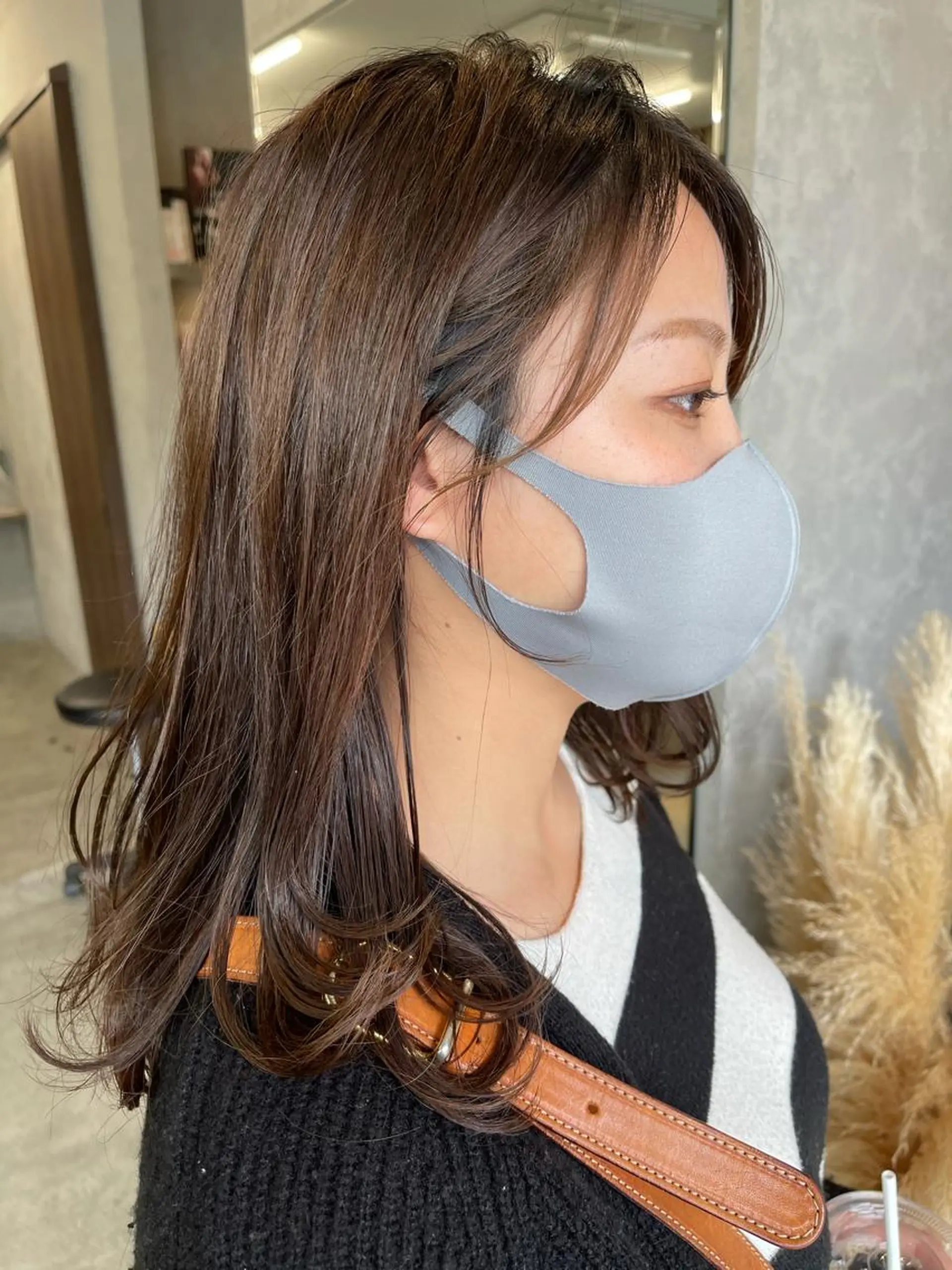 ミディアム miyu🎀まつ毛 透明感カラーのヘアスタイル