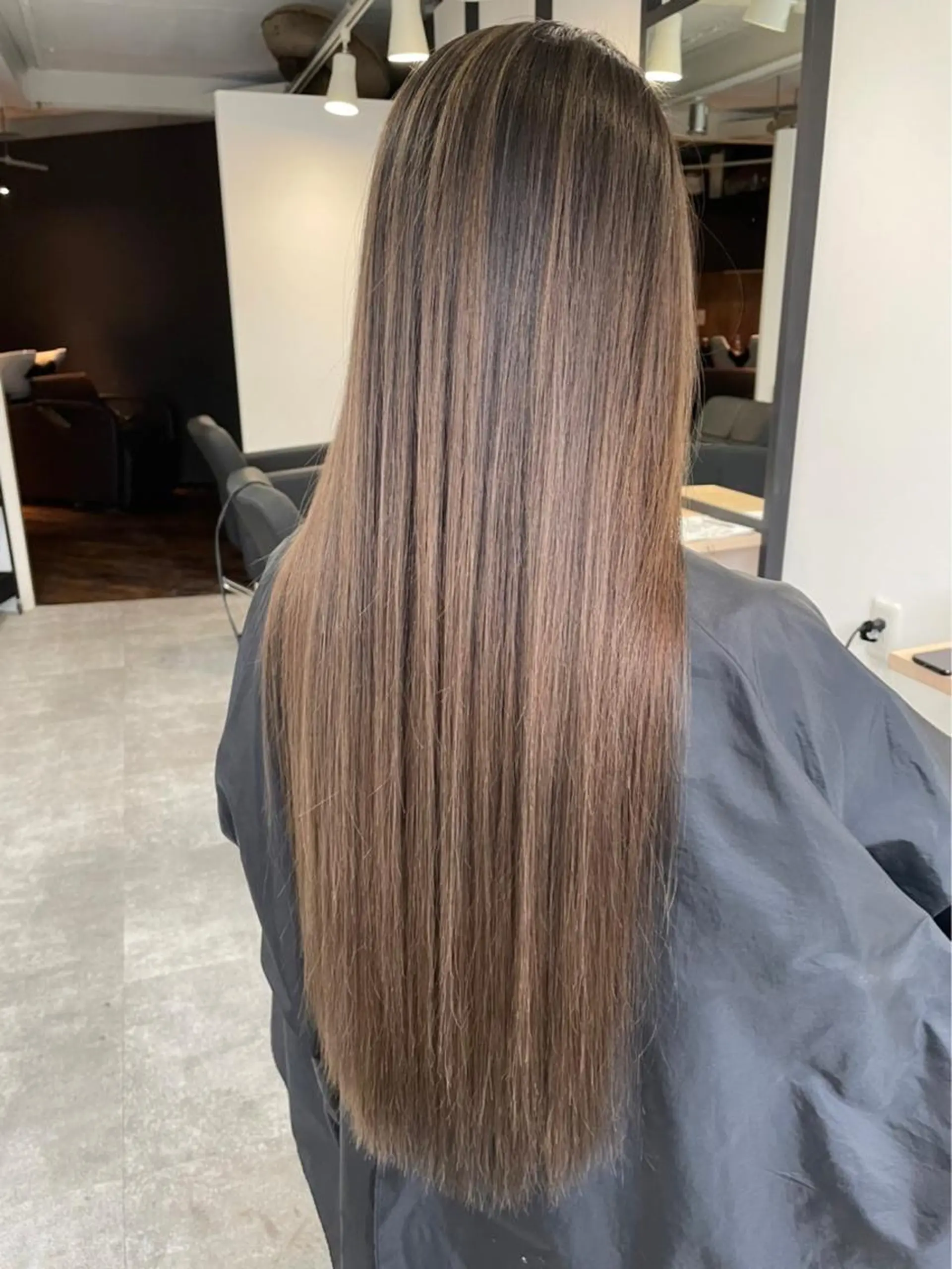 ロング カラー ヘアカラー トリートメント ✂️大門 巧✂️ LAFF難波店のヘアスタイル