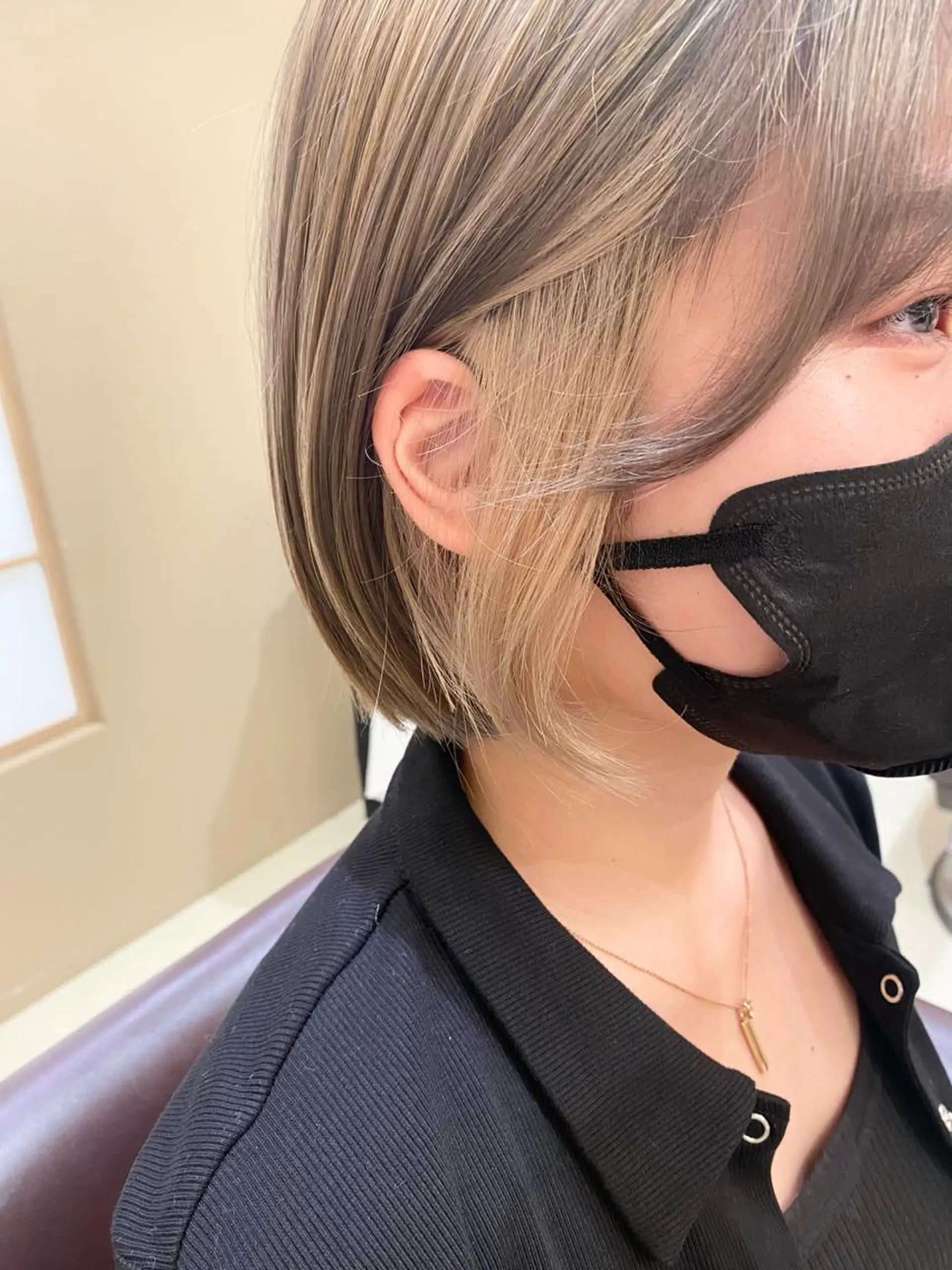カラー ベージュカラー グレージュ ハイトーンカラー ホワイトベージュ カット ヘアカラー みやび🫧髪質改善 🫧透明感カラー🫧のヘアスタイル