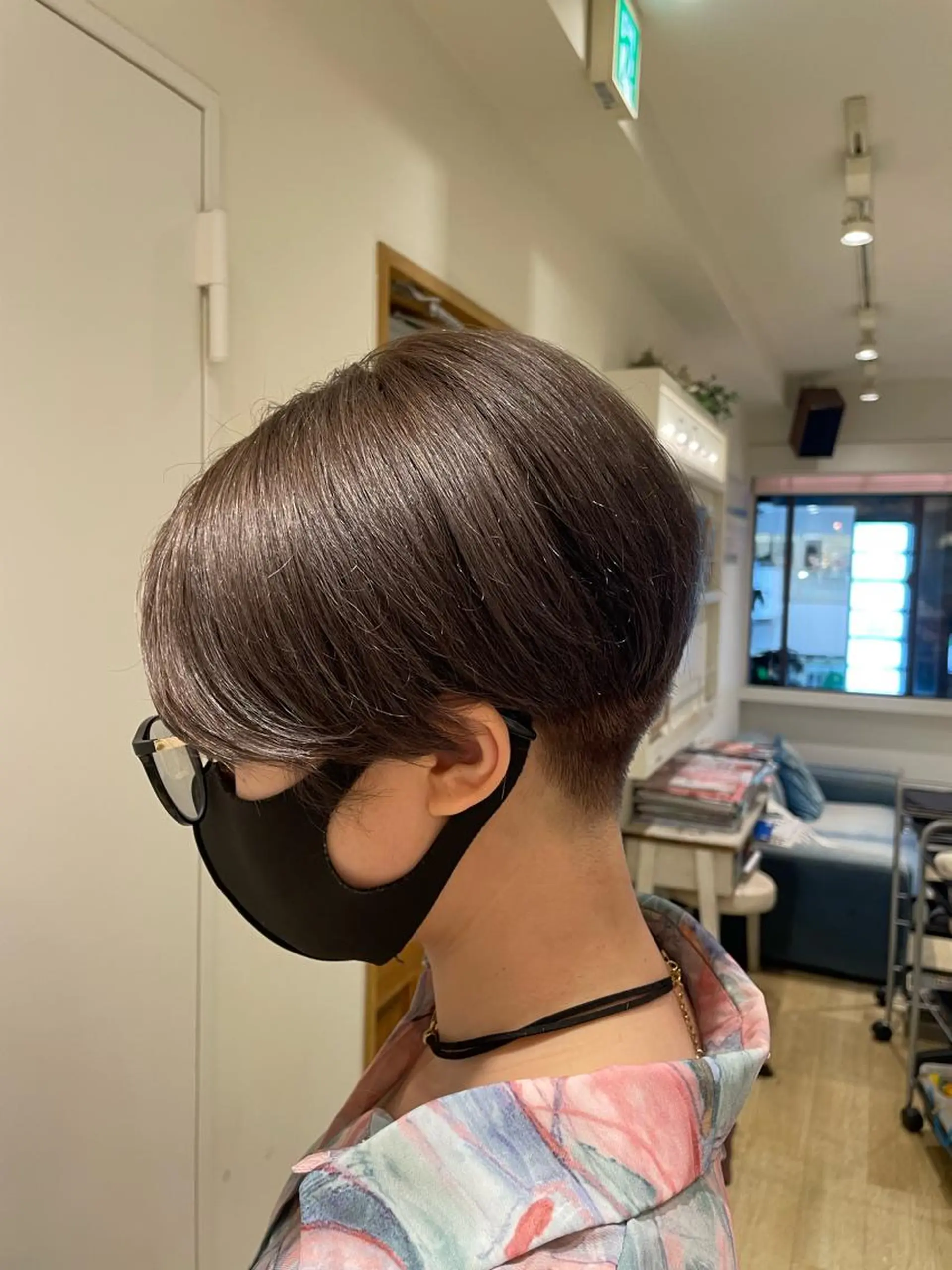 ショート カラー パーマ ヘアアレンジ メンズ キッズ ネイル マツエク・マツパ アイブロウ 新宿　副店長 新井彩斗のヘアスタイル
