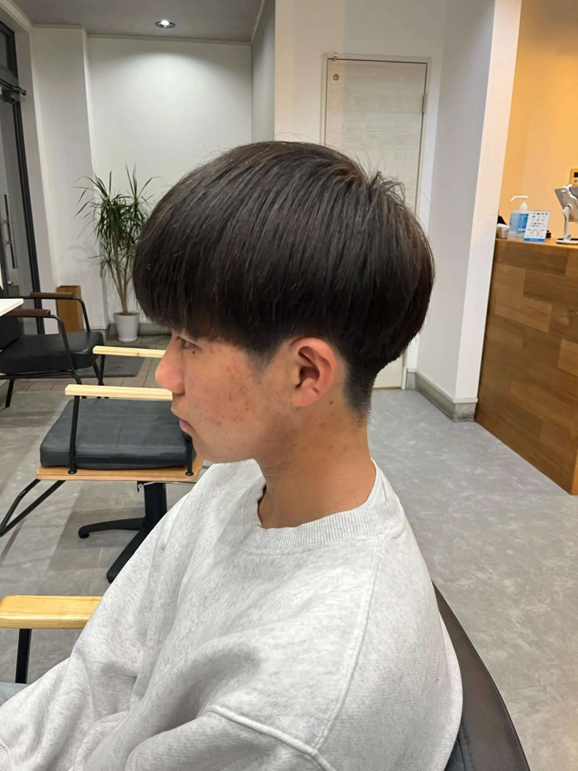 メンズ マッシュ 縮毛矯正/メンズ パーマWATARUのヘアスタイル