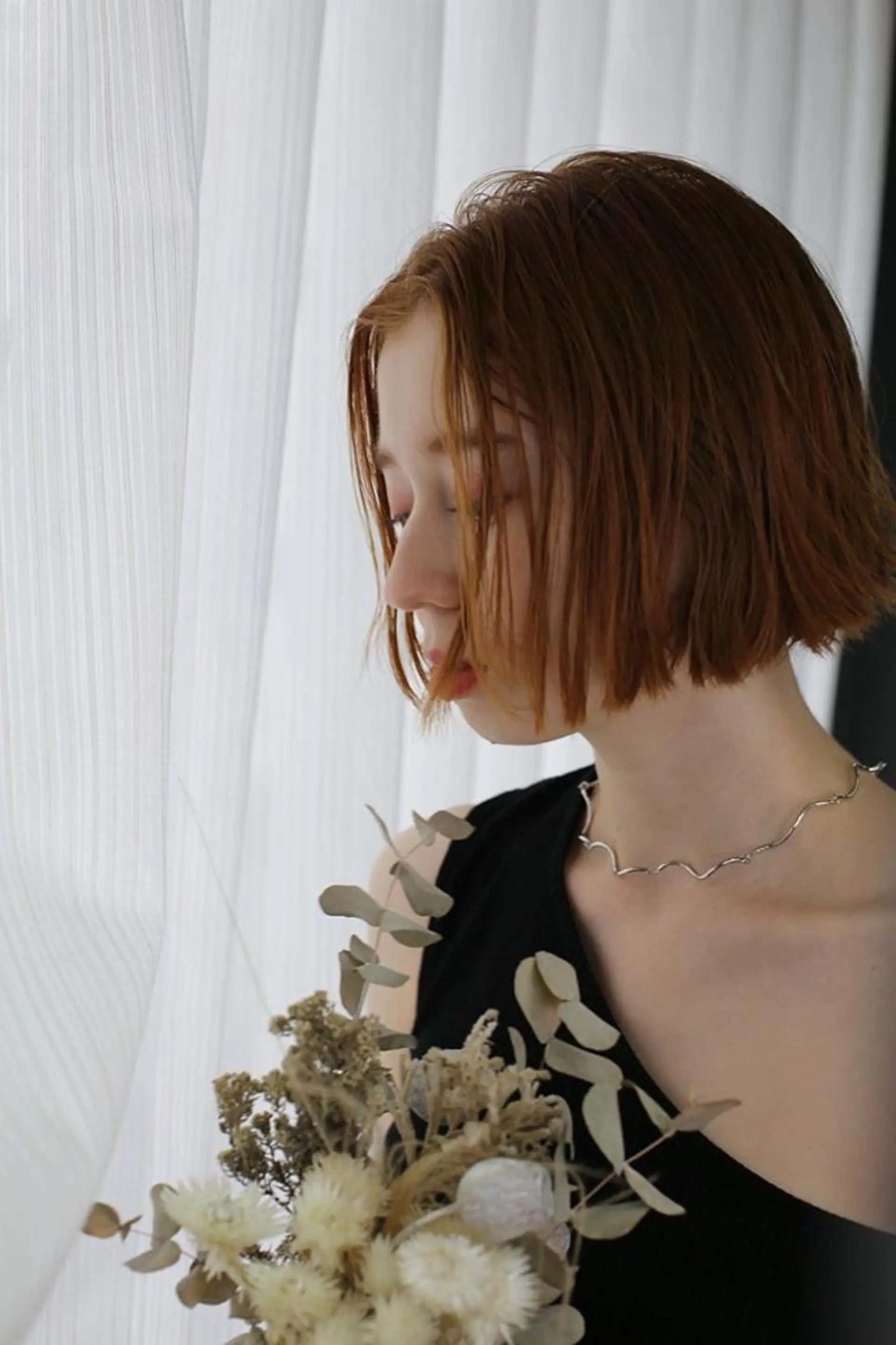ショート ボブ カット ヘアカラー ヘッドスパ SOY-KUFU高田馬場所属・レイヤー♡艶髪♡ 韓国風♡加藤あゆみのヘアスタイル