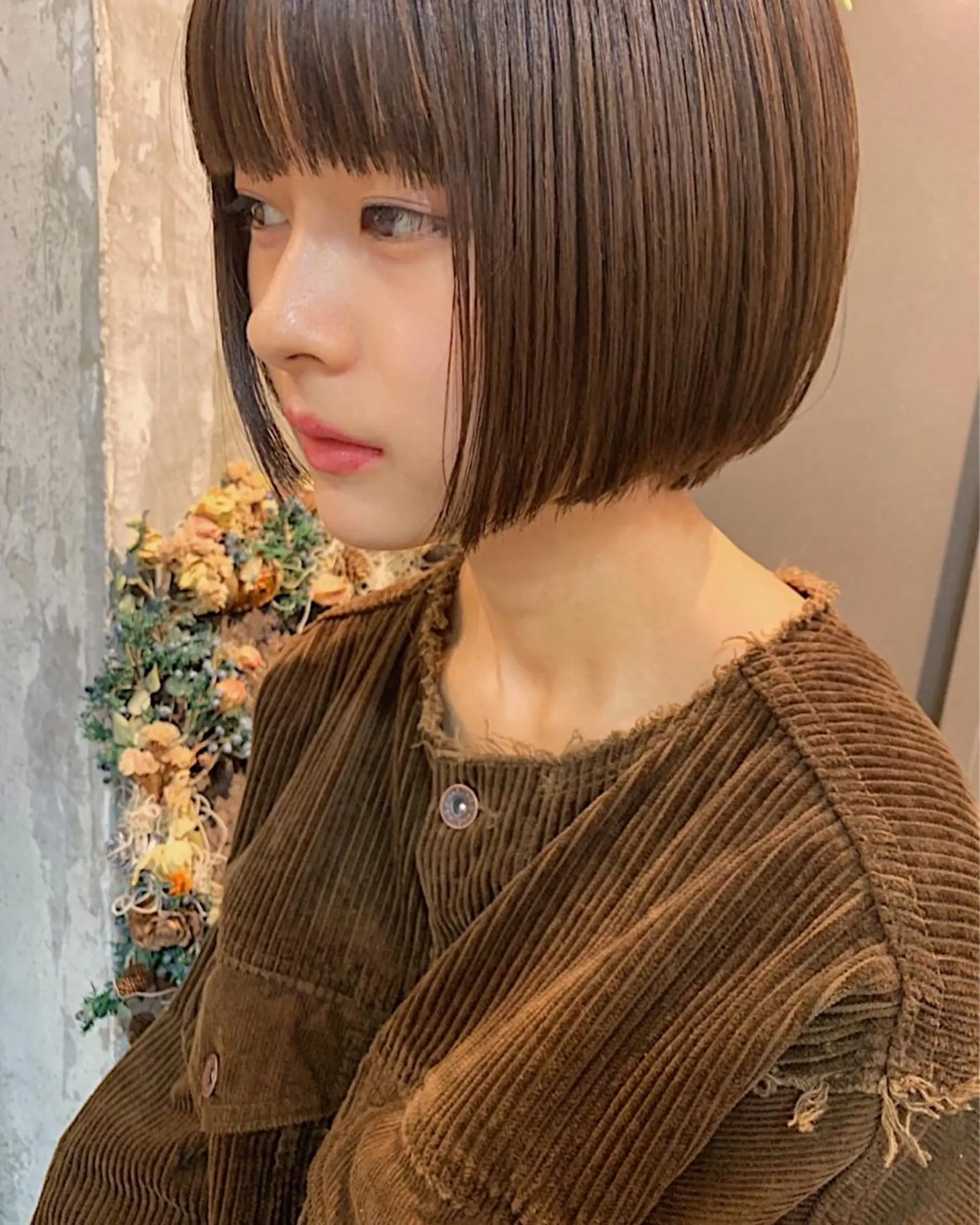 ショート カラー パーマ ヘアアレンジ メンズ キッズ ネイル マツエク・マツパ ベージュカラー 透明感カラー グレージュ ボブ 古賀 侑磨のヘアスタイル