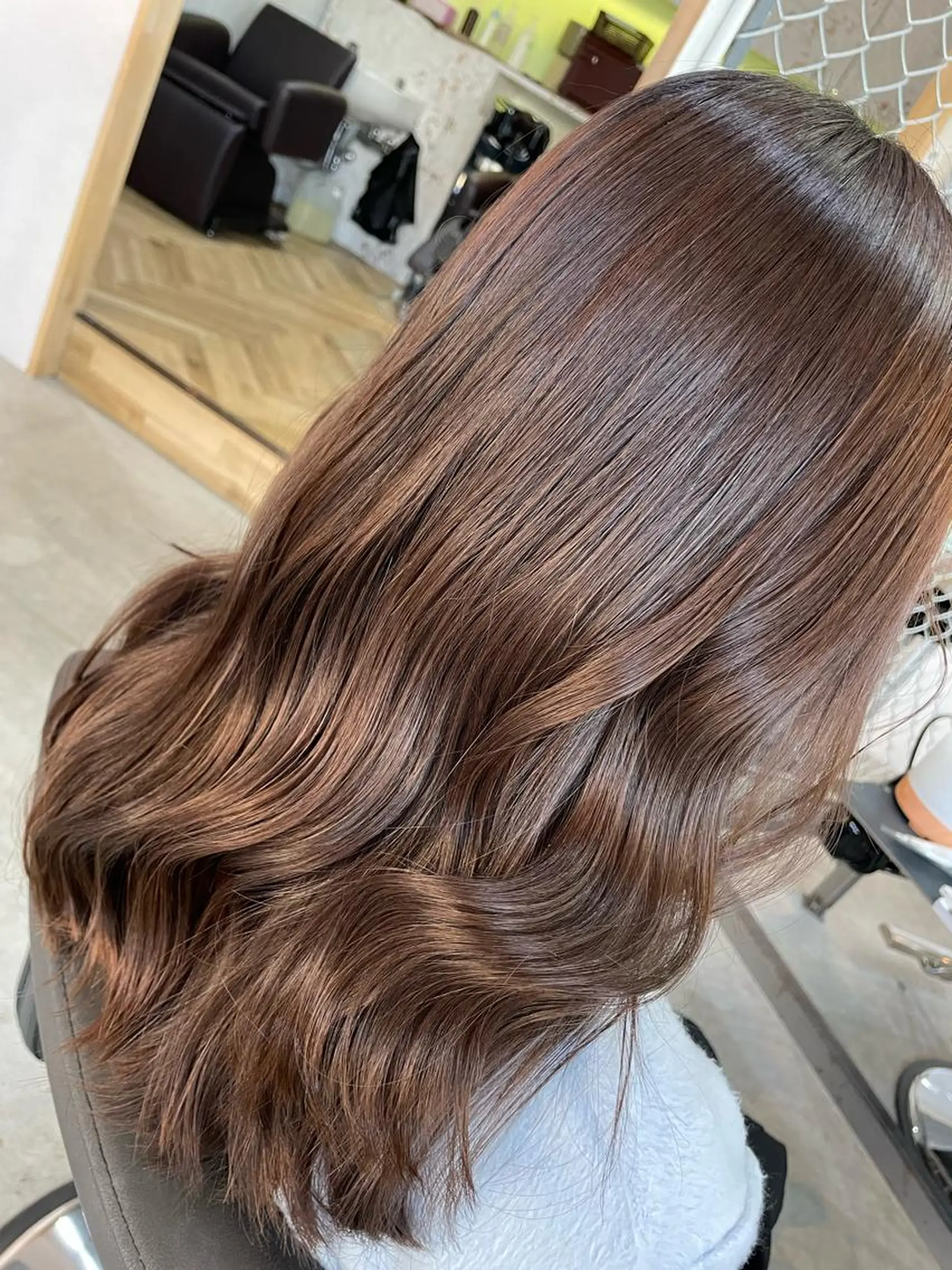 ミディアム カラー カット ヘアカラー Agu  hair you所属・♡ yumaのヘアスタイル