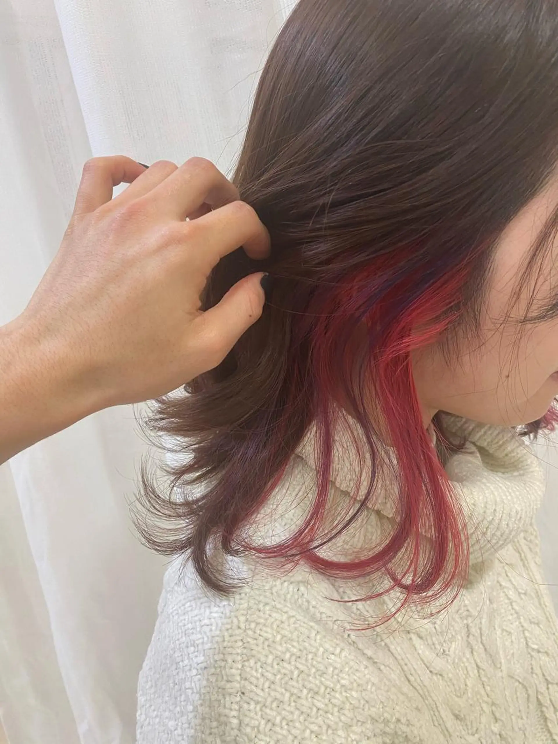 ミディアム ヘアカラー トリートメント F-card上通店所属・kodai🔥 認定エクステ講師🔥のヘアスタイル